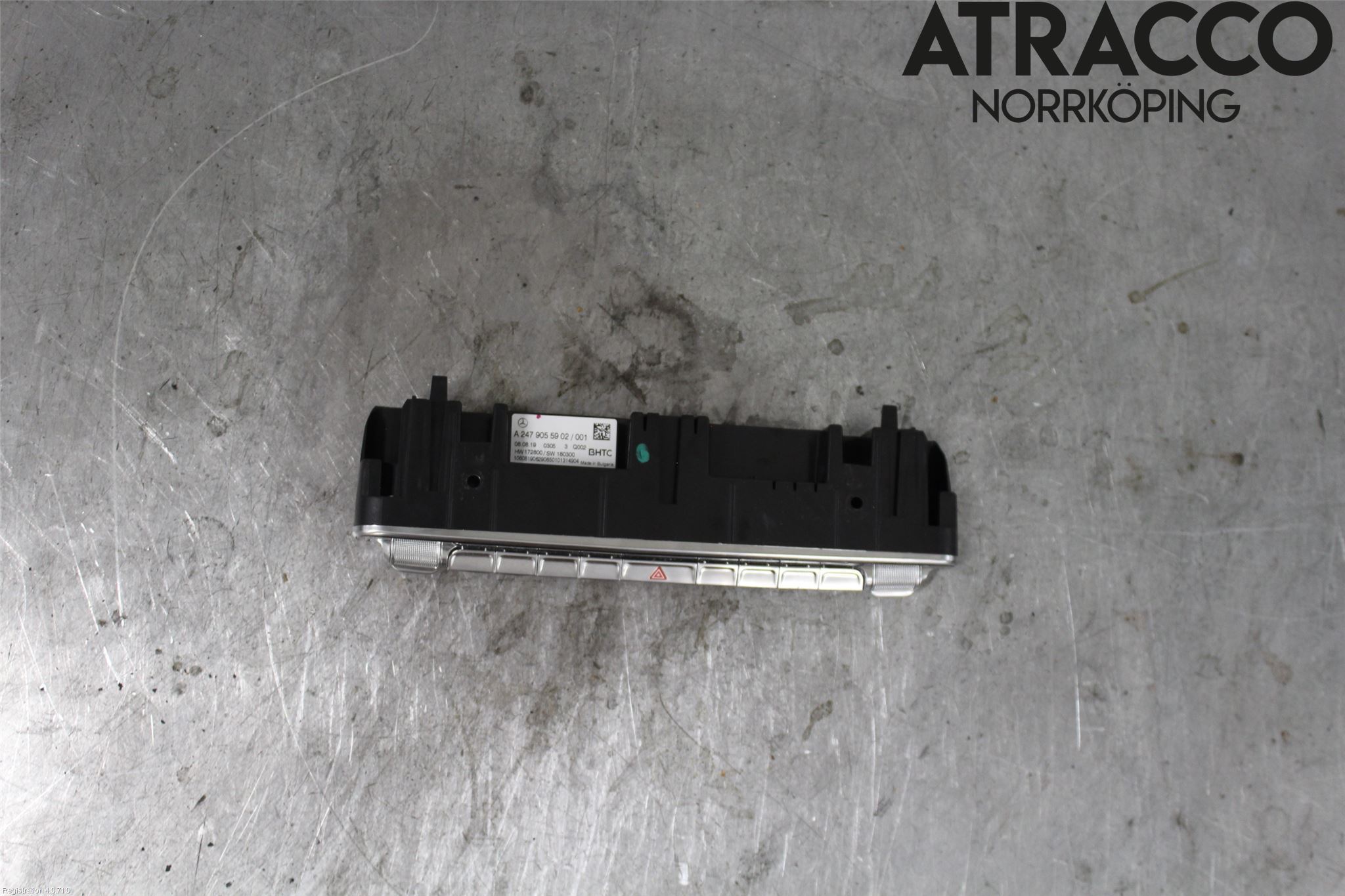 Mercedes-Benz MB A-KLASS (W177) 18- Varme Ac Betjening-Display