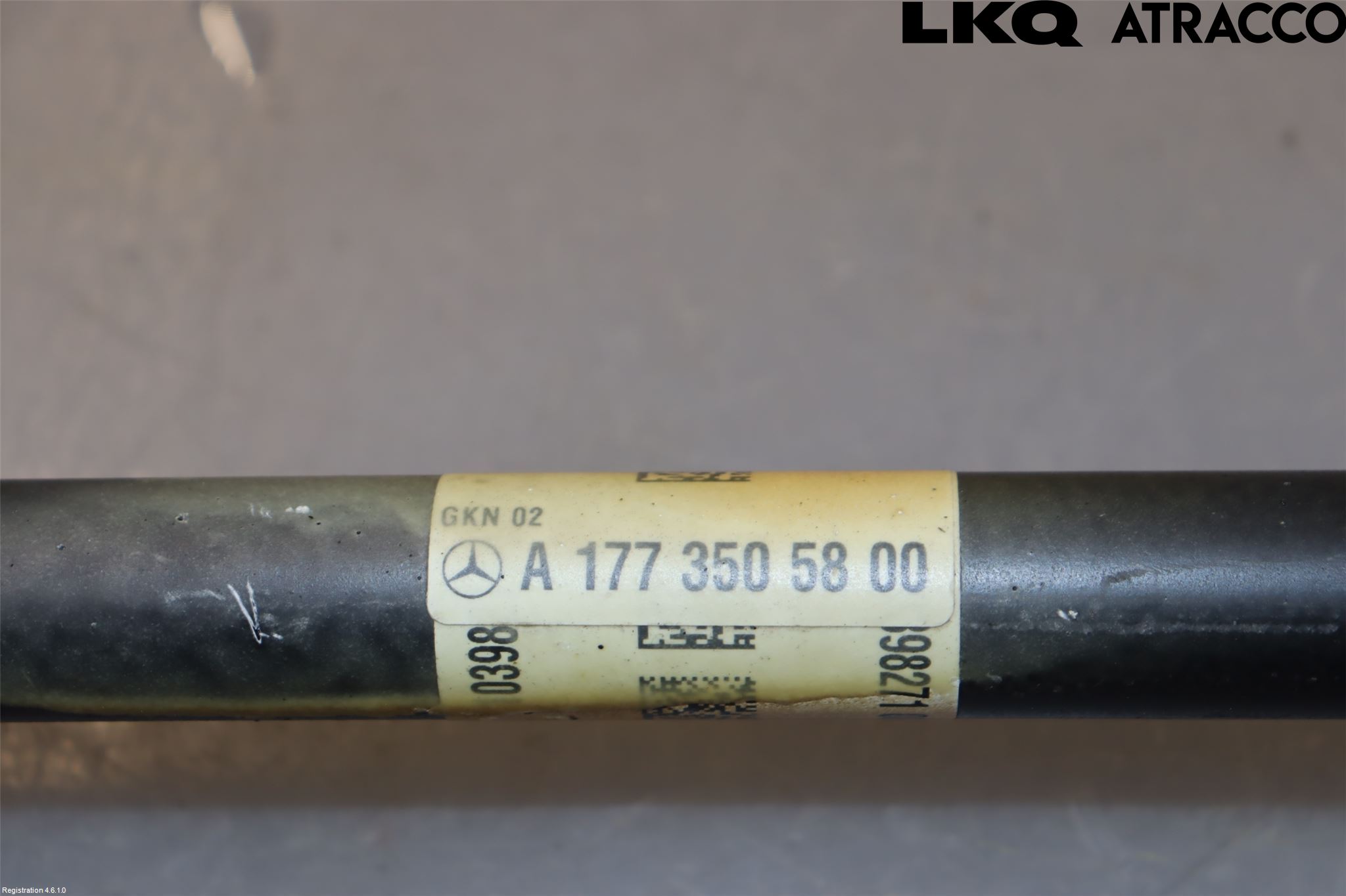 Mercedes-Benz MB A-KLASS (W177) 18- Drivaksel Bak Kompl Høyre