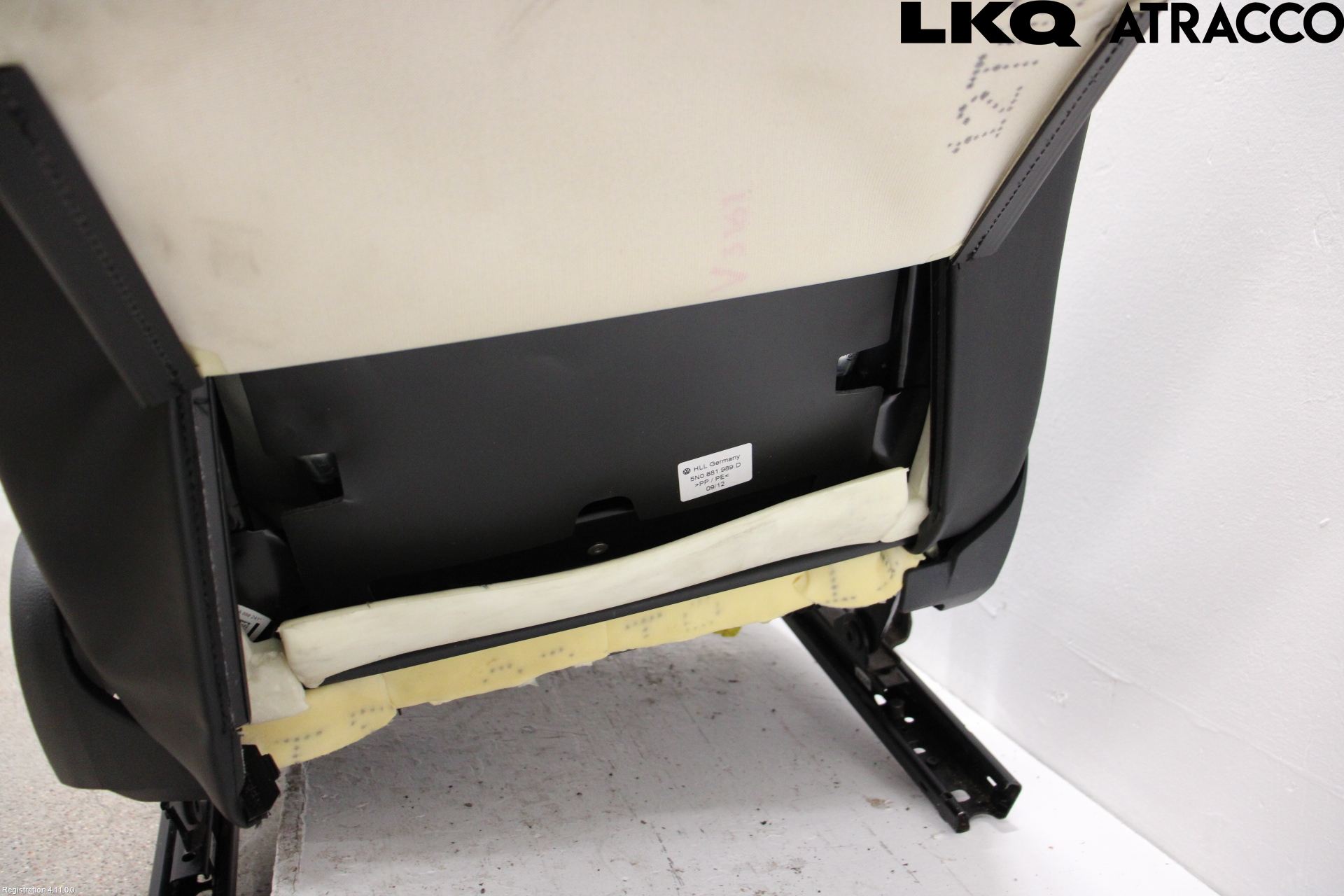 Volkswagen VW PASSAT 11-14 Innr Sete Foran Venstre