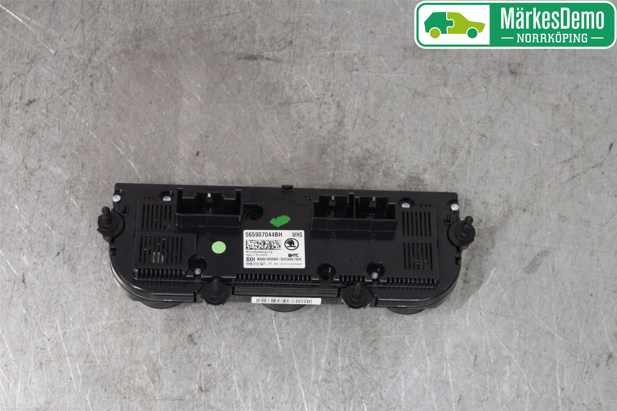 Skoda KAROQ 18- Varme Ac Betjening-Display