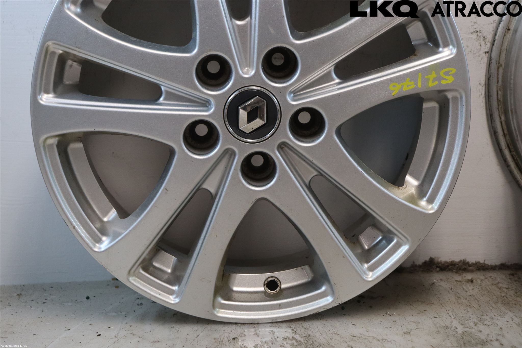 Renault MEGANE III 09-15 Felg Aluminium Sett 4Stk