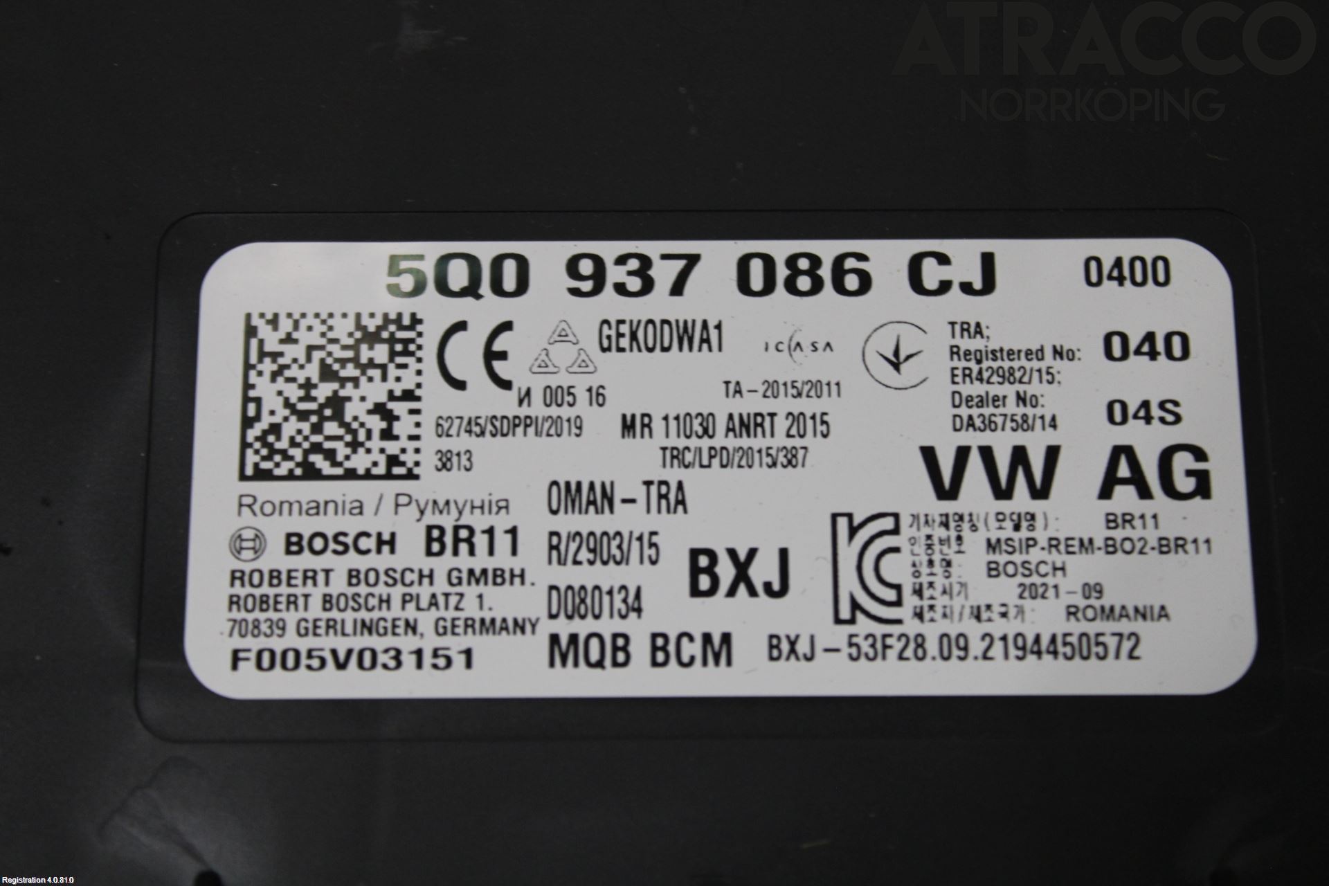 Volkswagen VW PASSAT 20-24 Styreenhet Klima