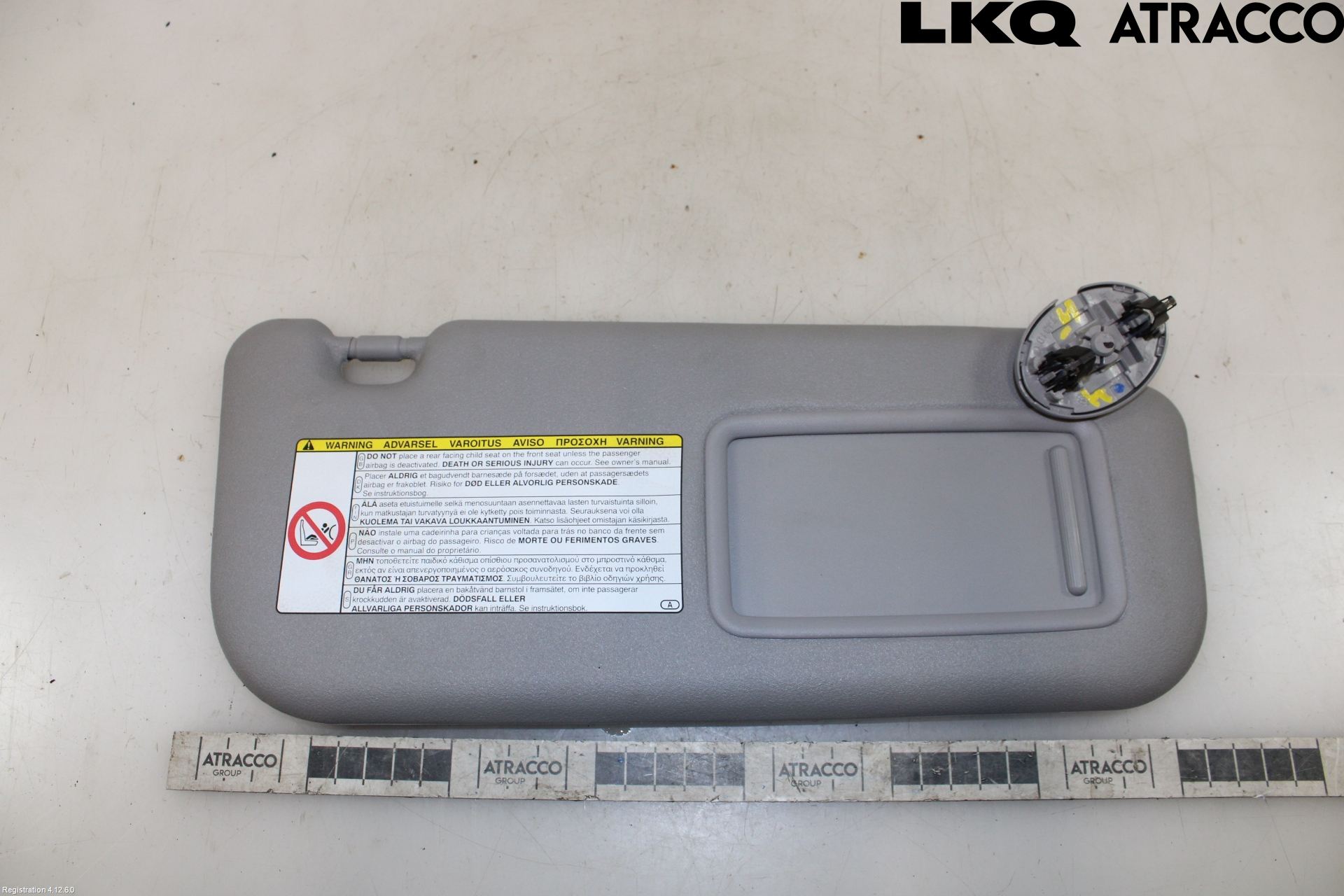 Toyota YARIS XP90 06-11 Innr Solskjerm