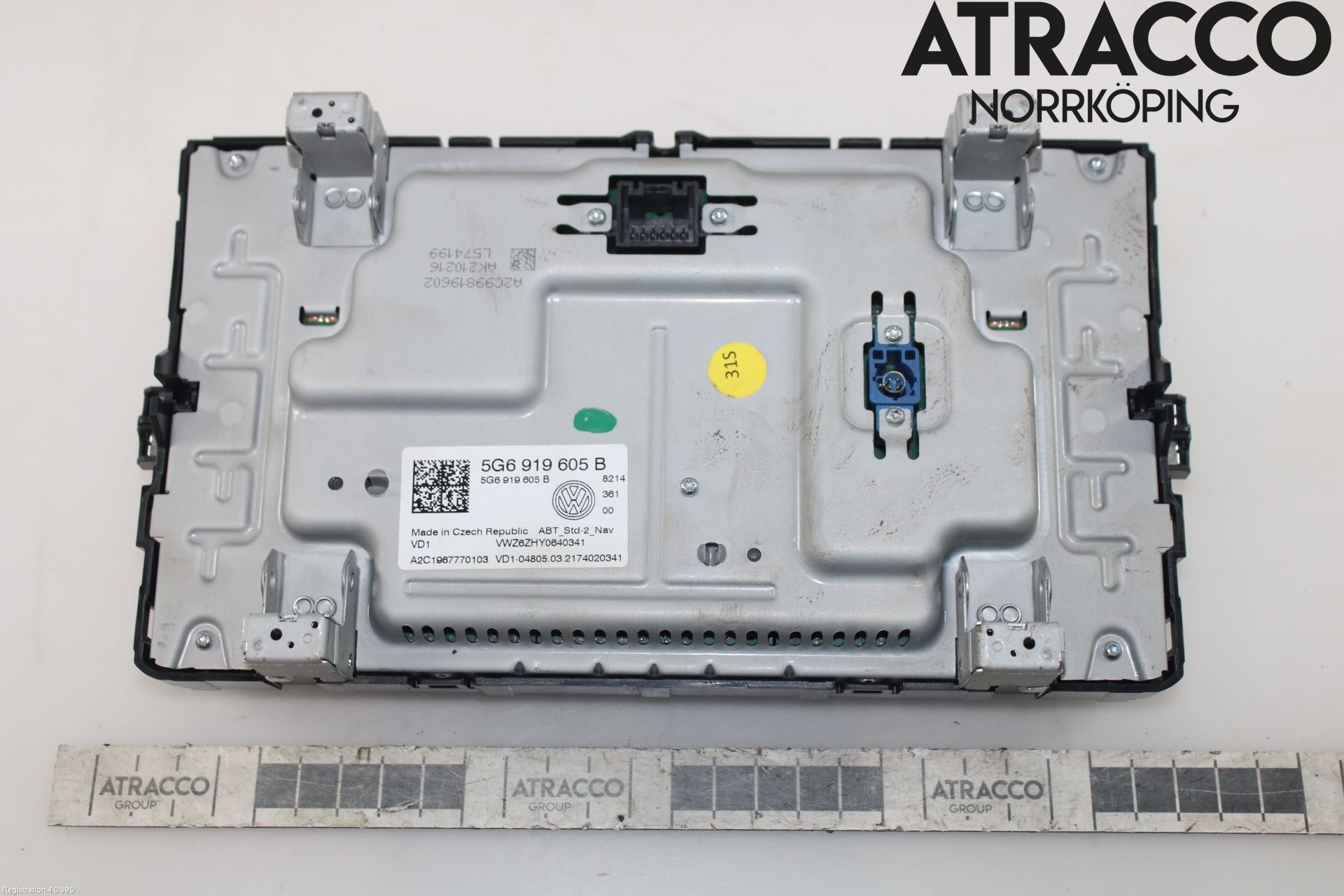 Volkswagen VW TIGUAN 16-24 Multifunktionsdisplay