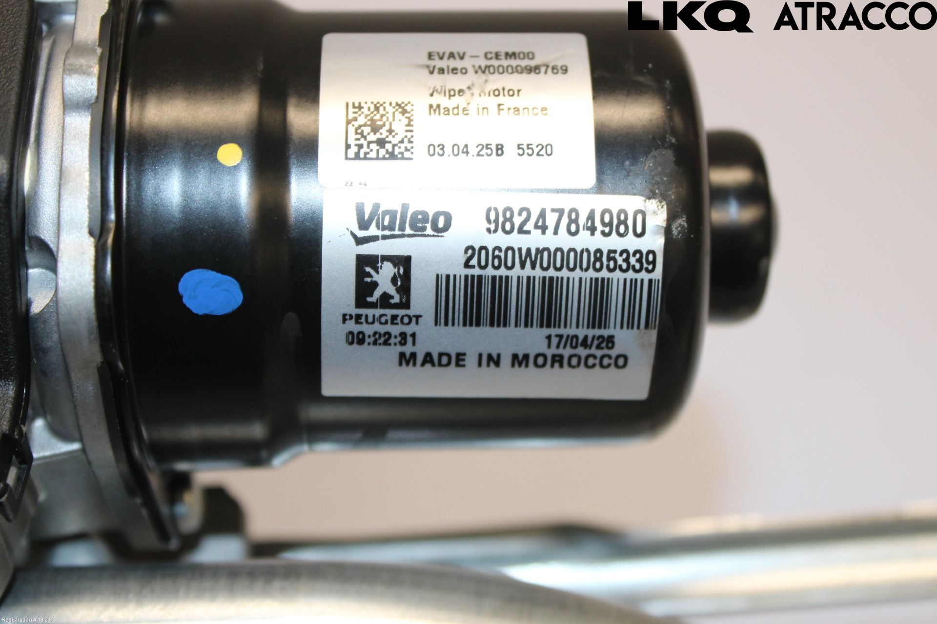 Opel CORSA F, CORSA-E 20- Viskeroverføring Frontrute