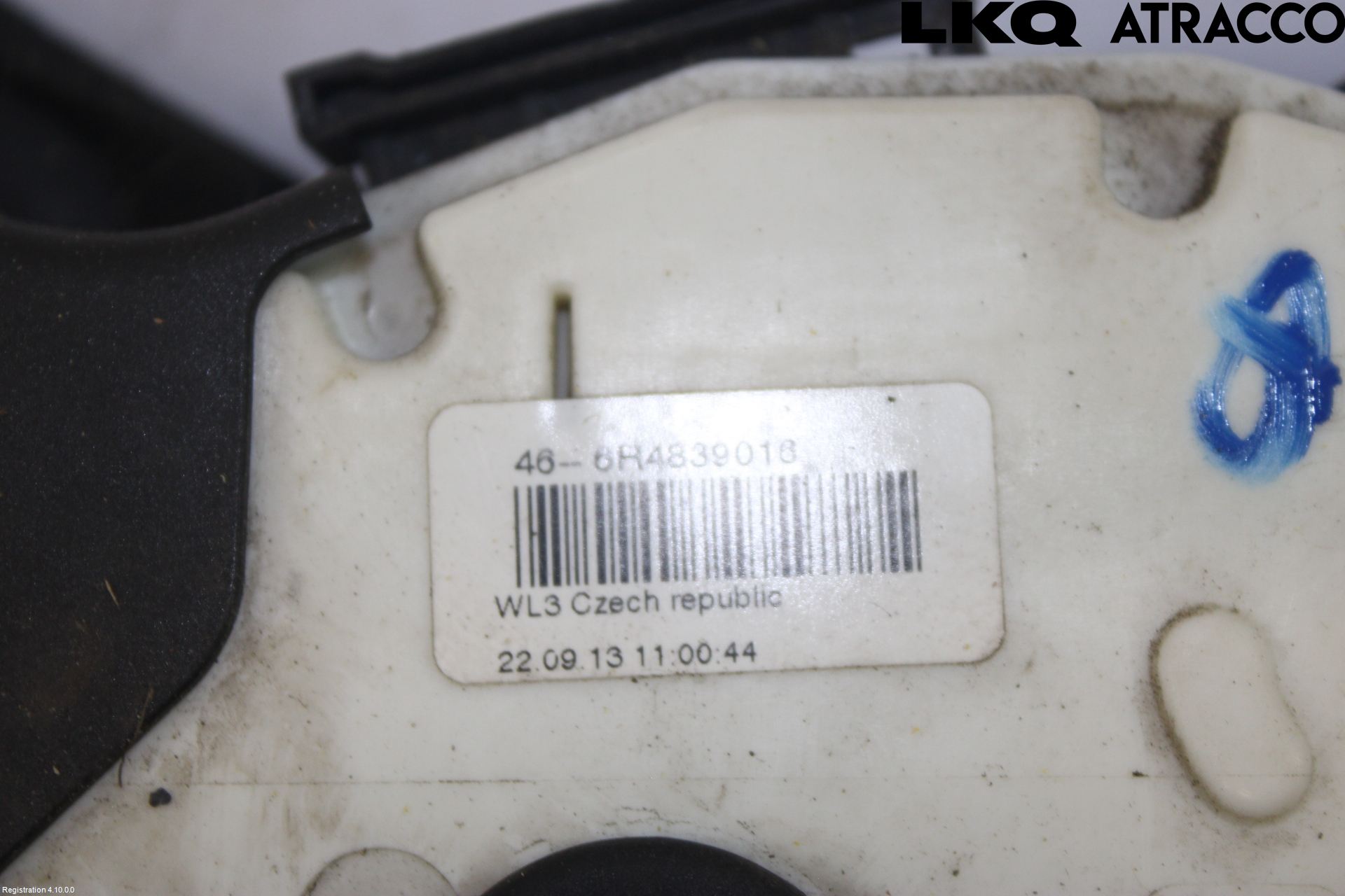 Volkswagen VW POLO 10-17 Dørlås - Låsekasse