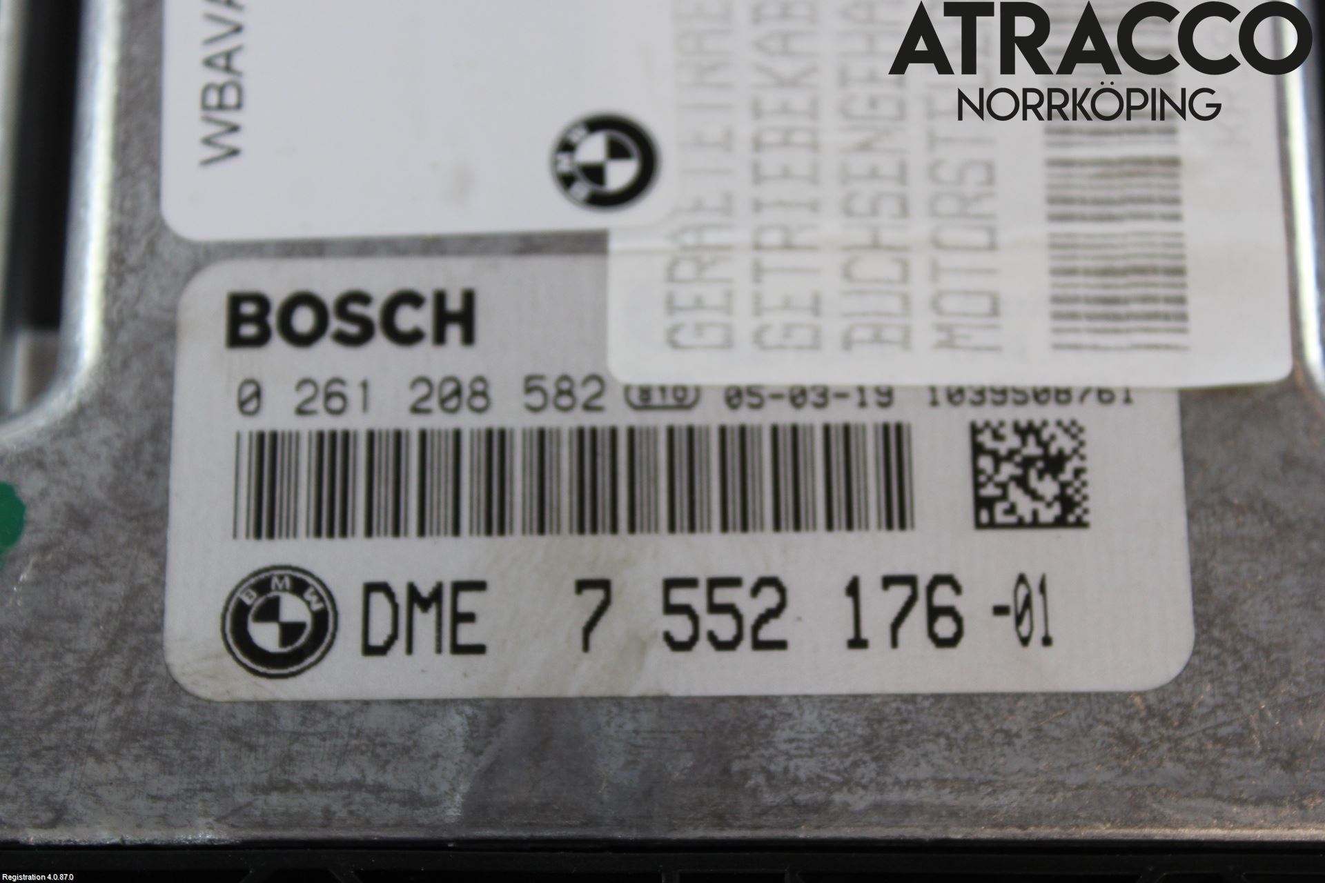 BMW 3 E90/91 SED/TOU 05-12 Styreenhet Innsprøytning