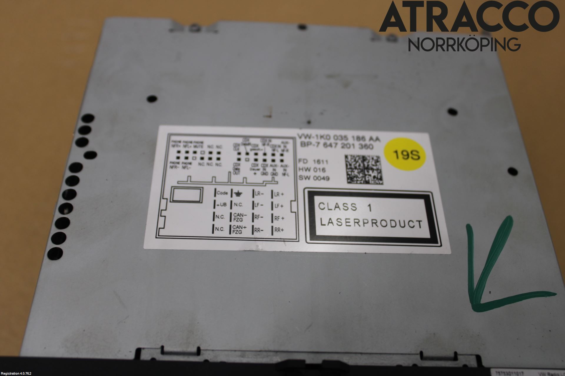 Volkswagen VW PASSAT 11-14 Stereo Radio Med Cd