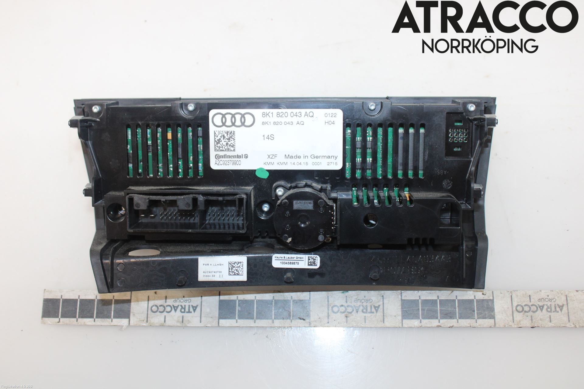 Audi A4 12-15 Varmeapparat Panel(Regulering)