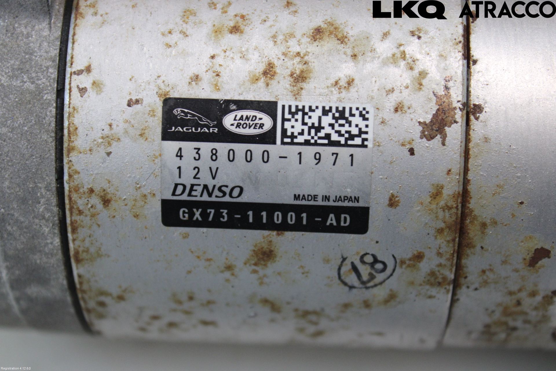 Jaguar XE (X760) 15-24 Startmotor Diesel