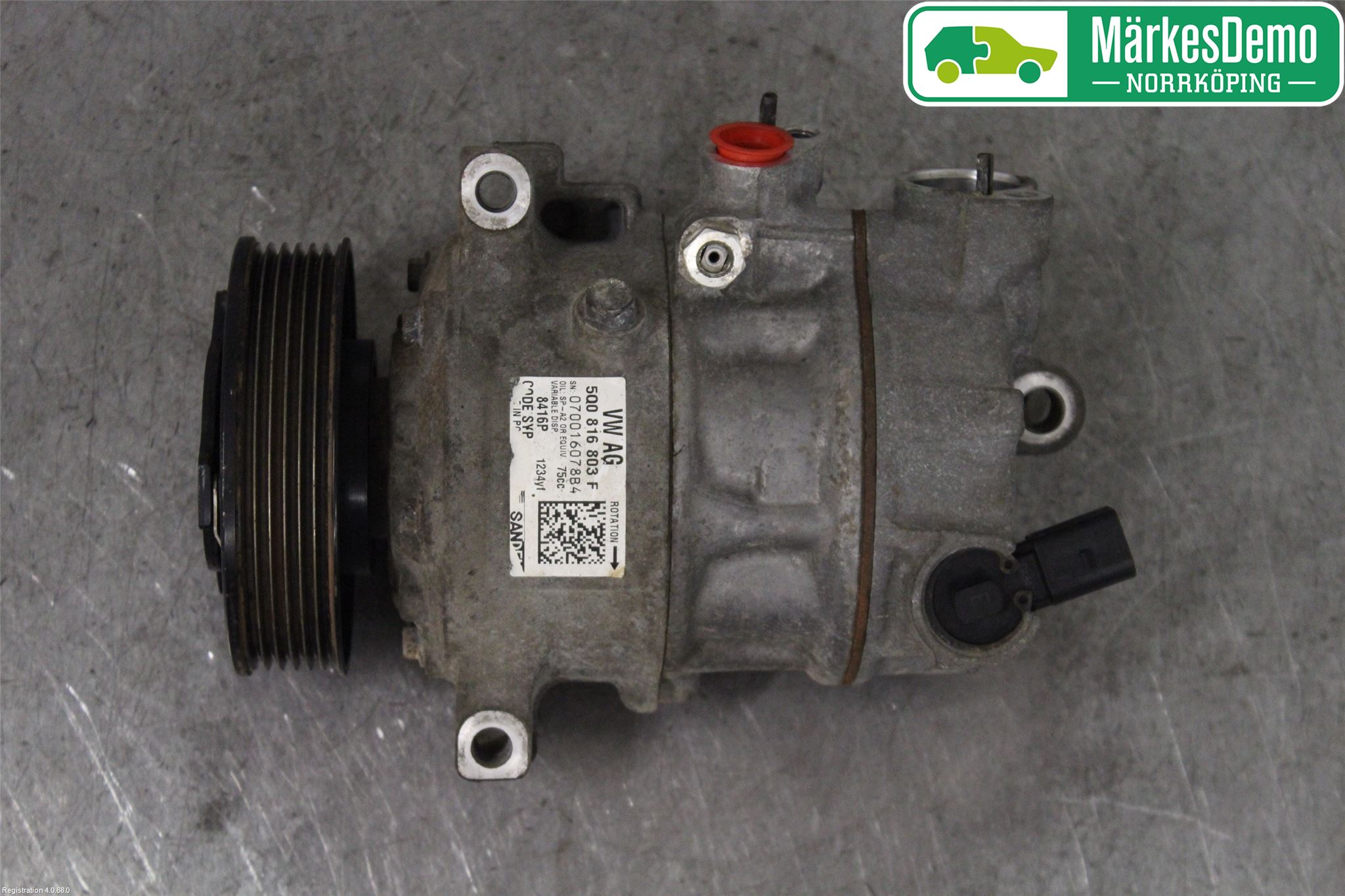 Skoda FABIA 15-21 Varme Ac Kompressor