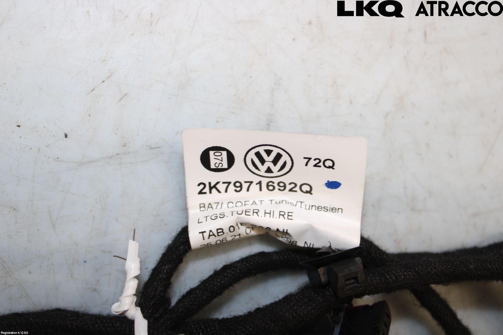 Volkswagen VW CADDY 21- Ledningsnett