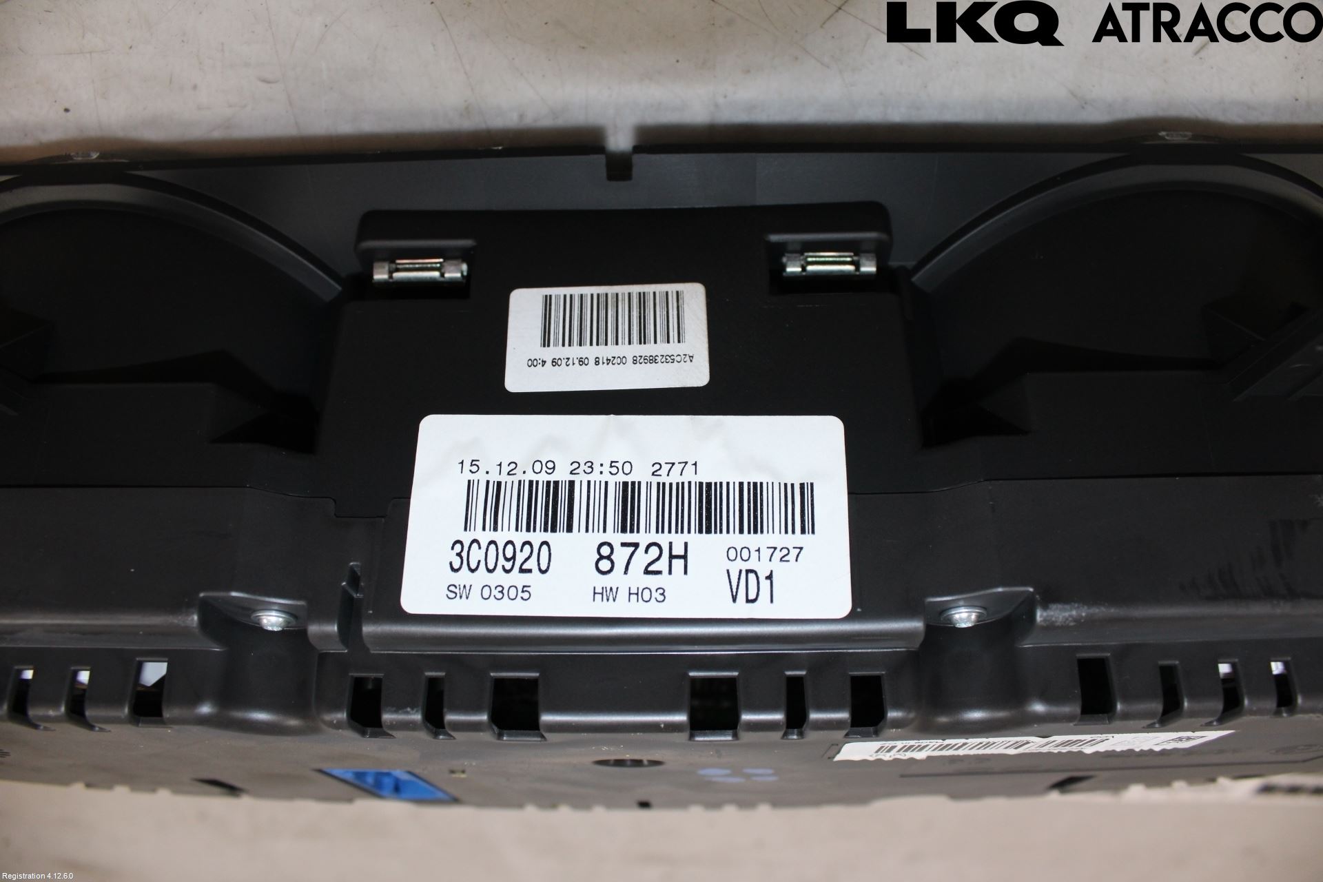 Volkswagen VW PASSAT 05-11 Instr Kombinert