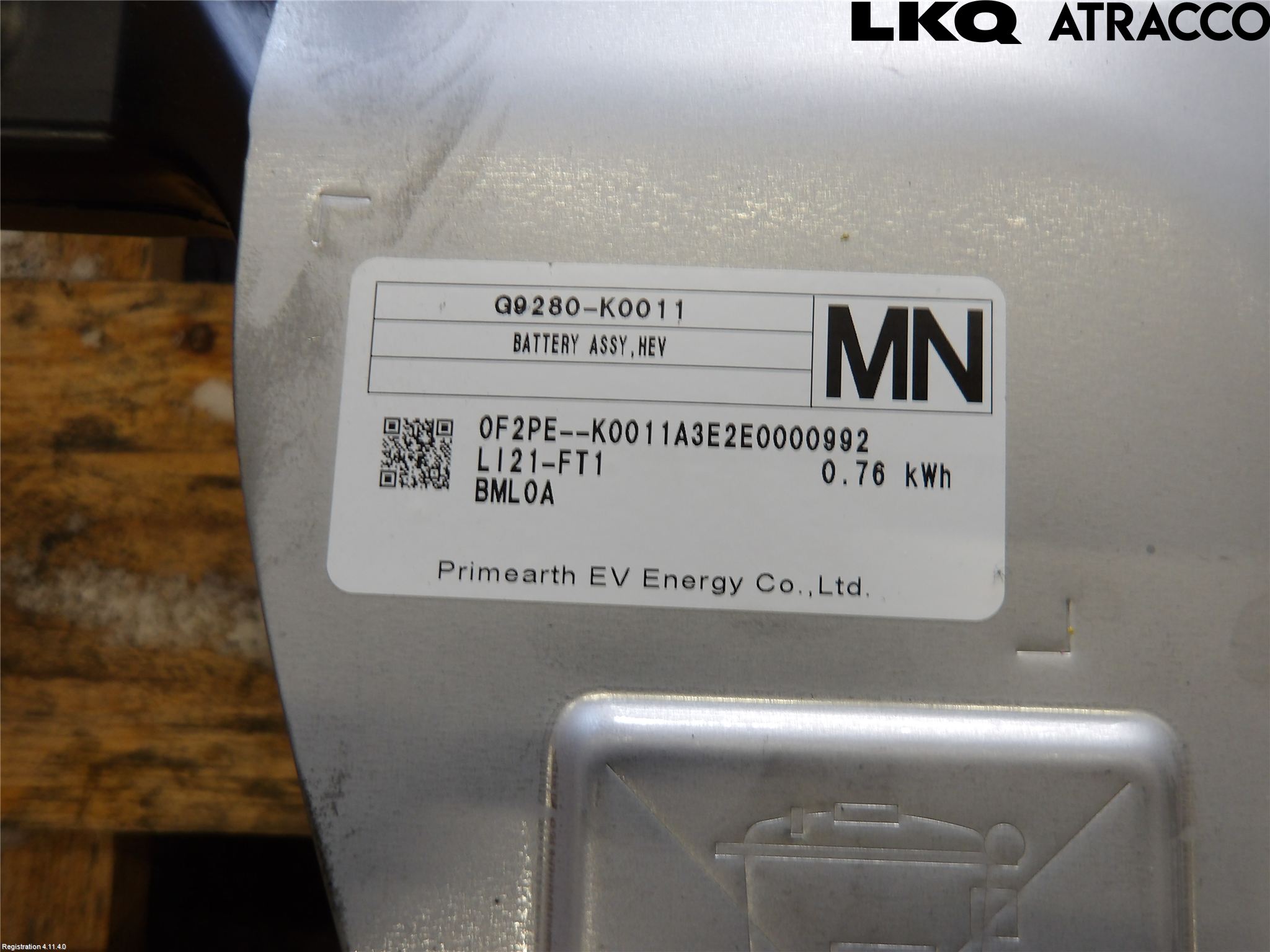 Toyota YARIS XP21 20- Hybrid Batteri