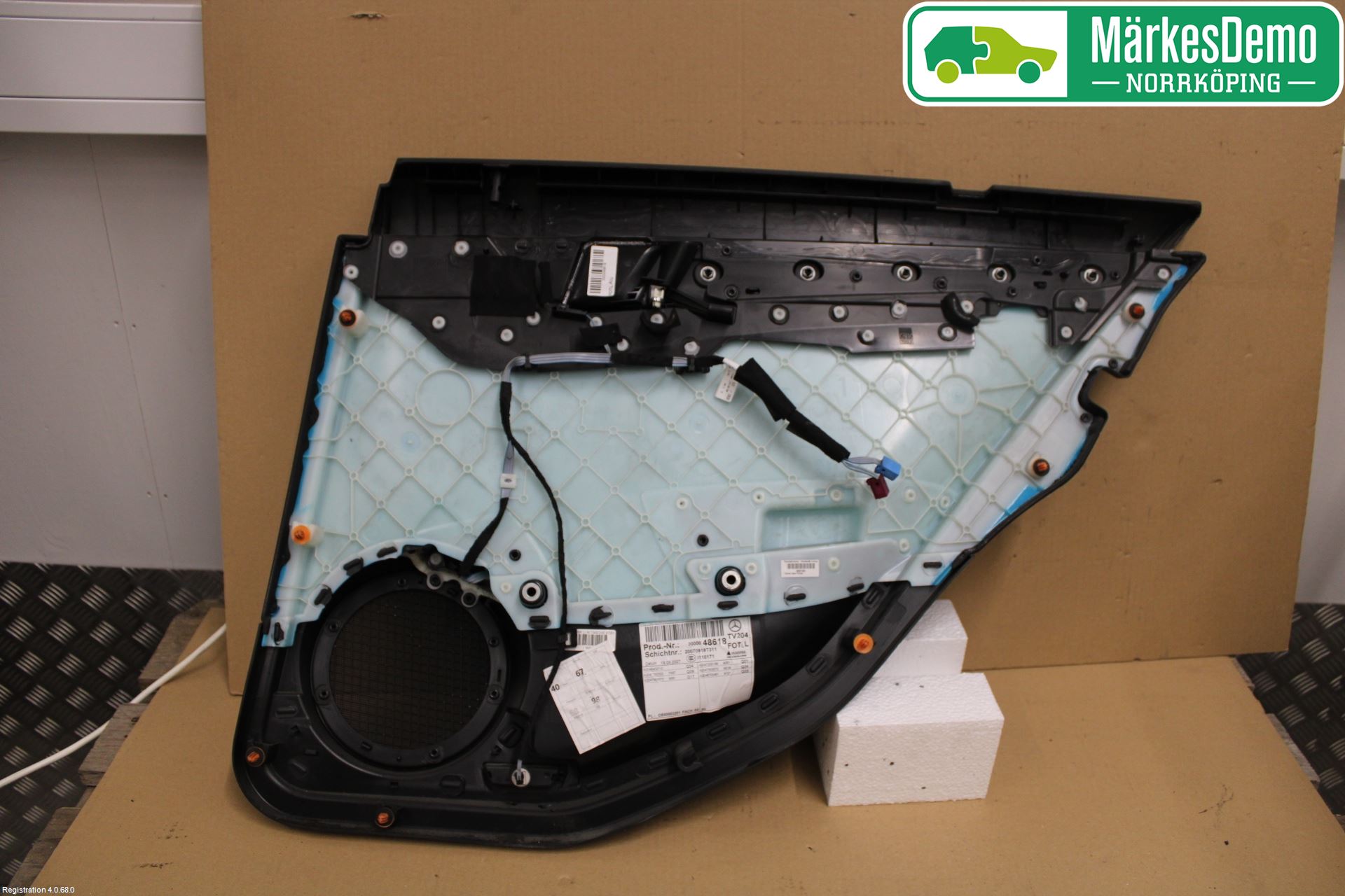 Mercedes-Benz MB C-KLASS (W204) 07-15 Innr Dørtrekk Venstre