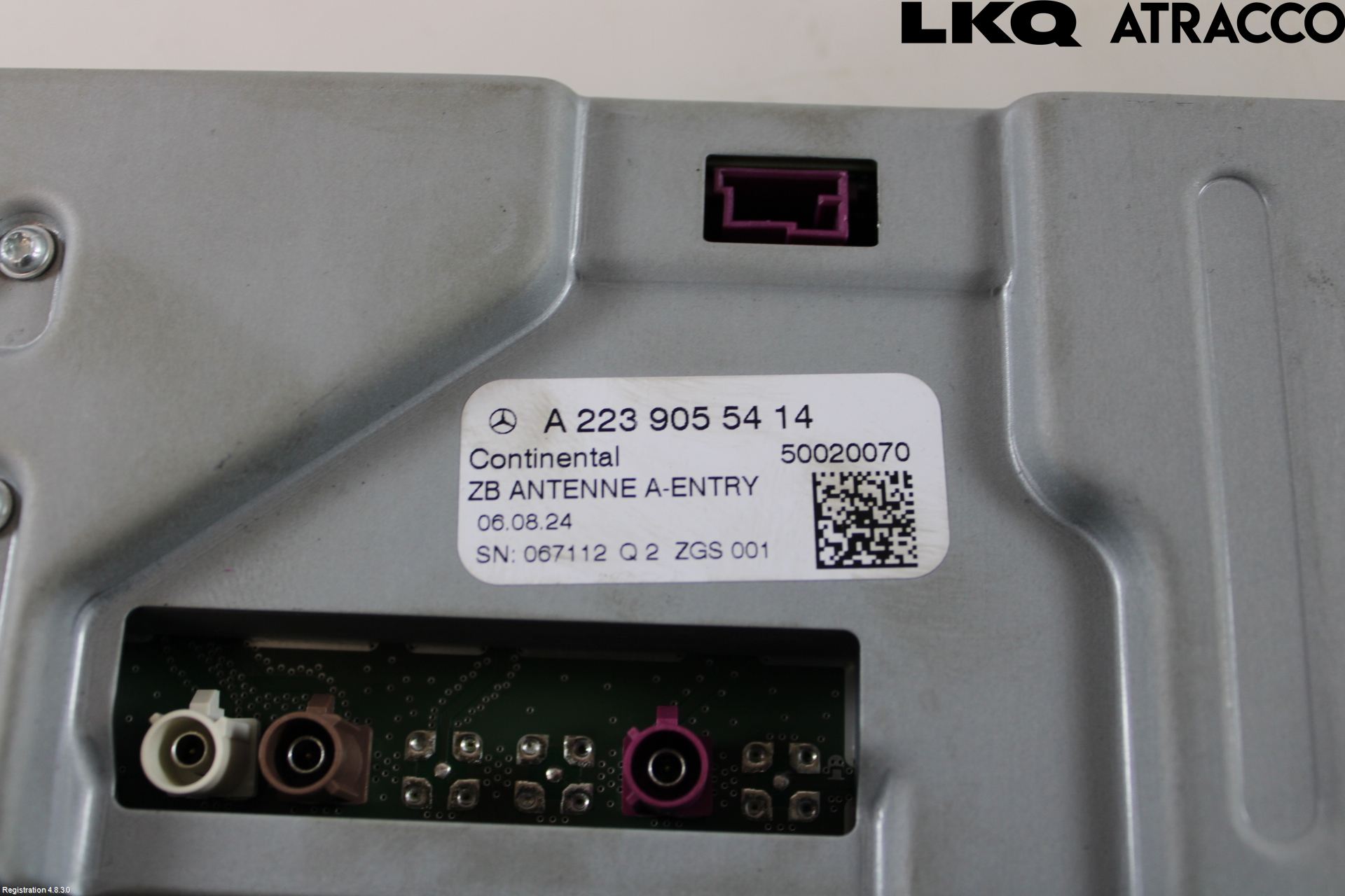 Mercedes-Benz MB EQE (V295) 22- Stereo Antenne Radio-Tv