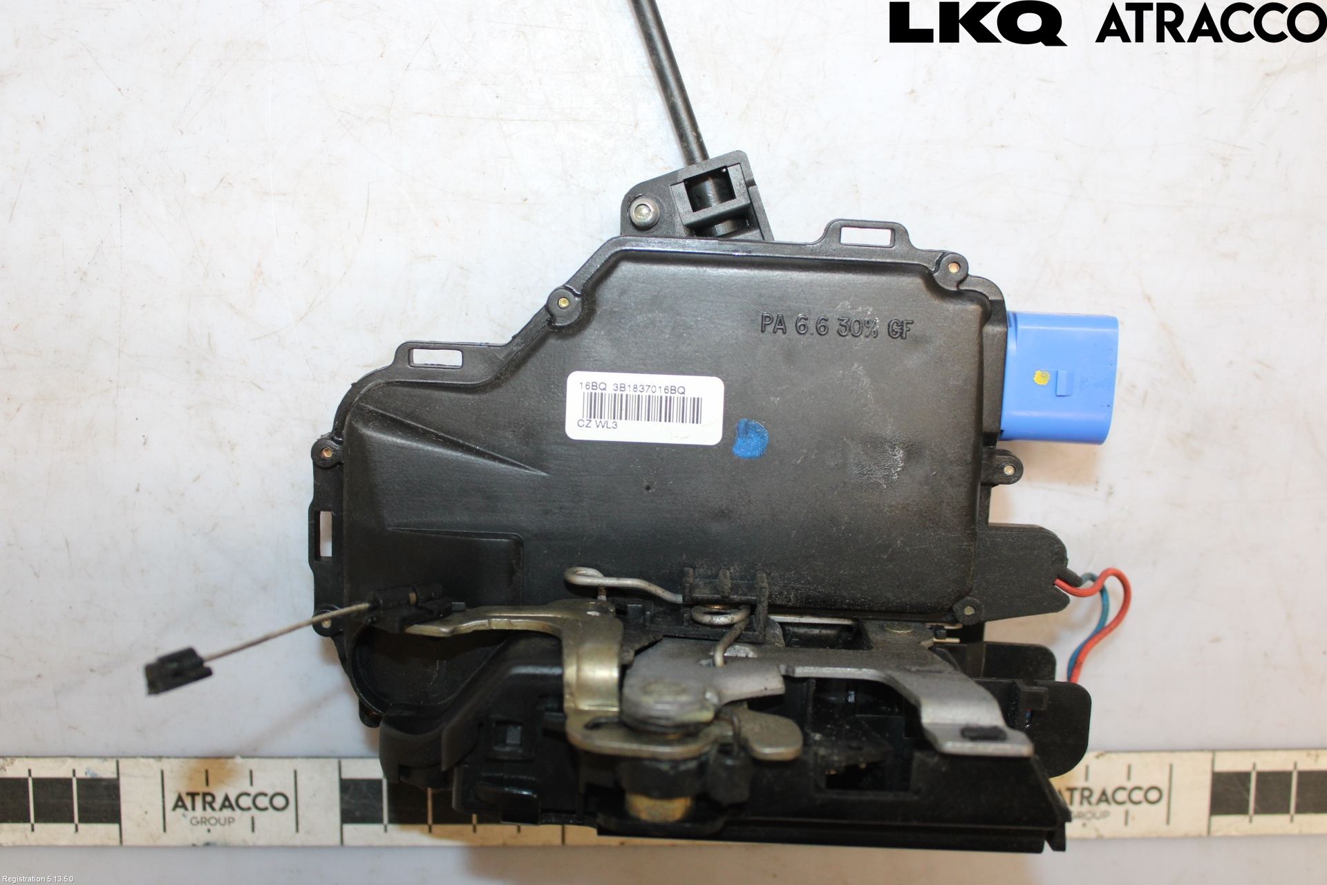 Volkswagen VW POLO 05-09 Dørlås - Låsekasse