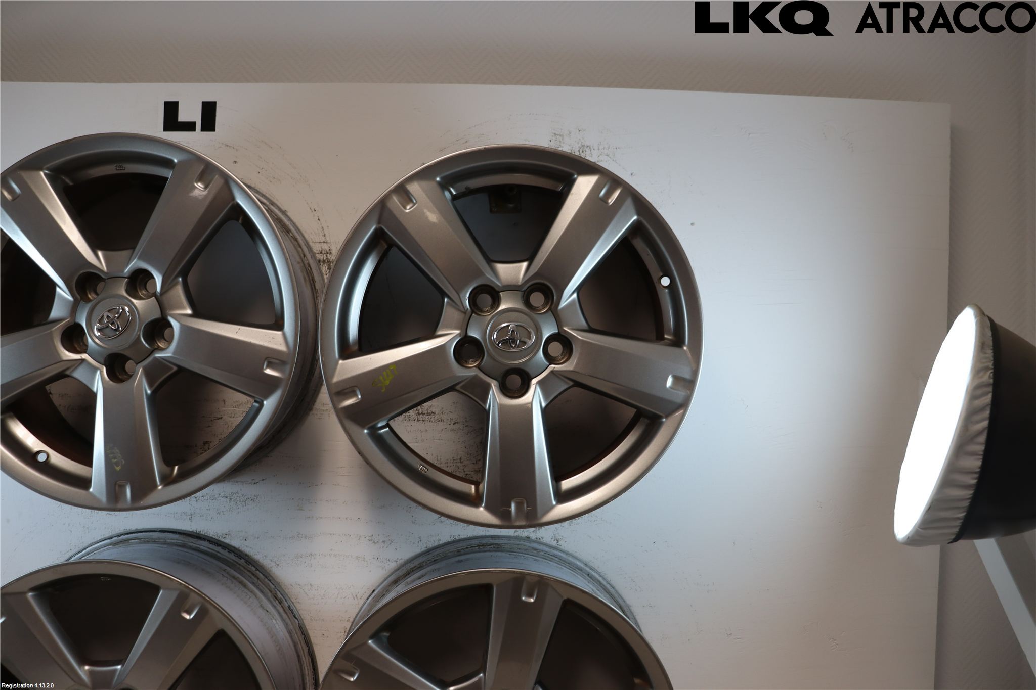 Toyota RAV 4 06-12 Felg Aluminium Sett 4Stk