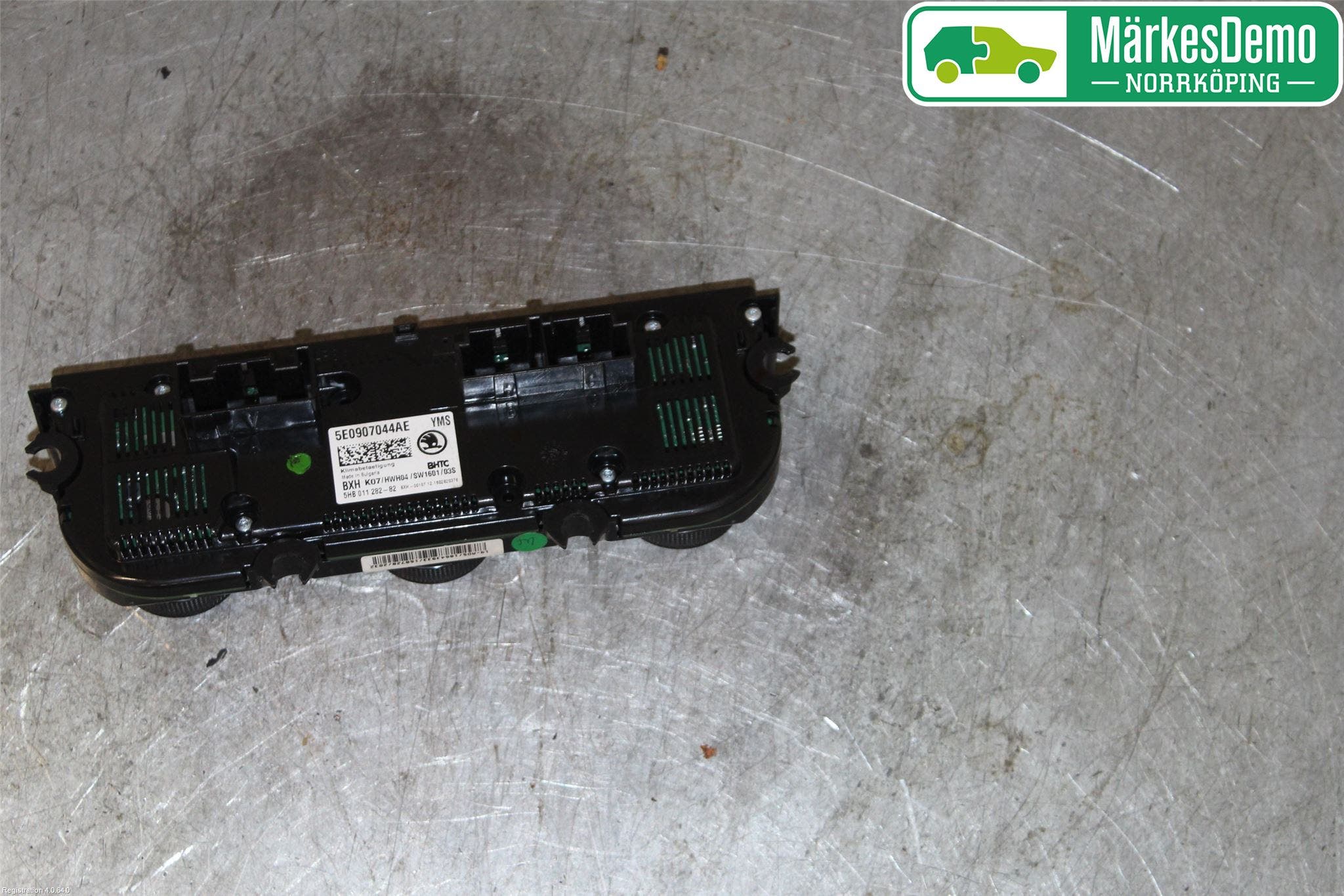 Skoda OCTAVIA (5E) 13-20 Varmeapparat Panel(Regulering)
