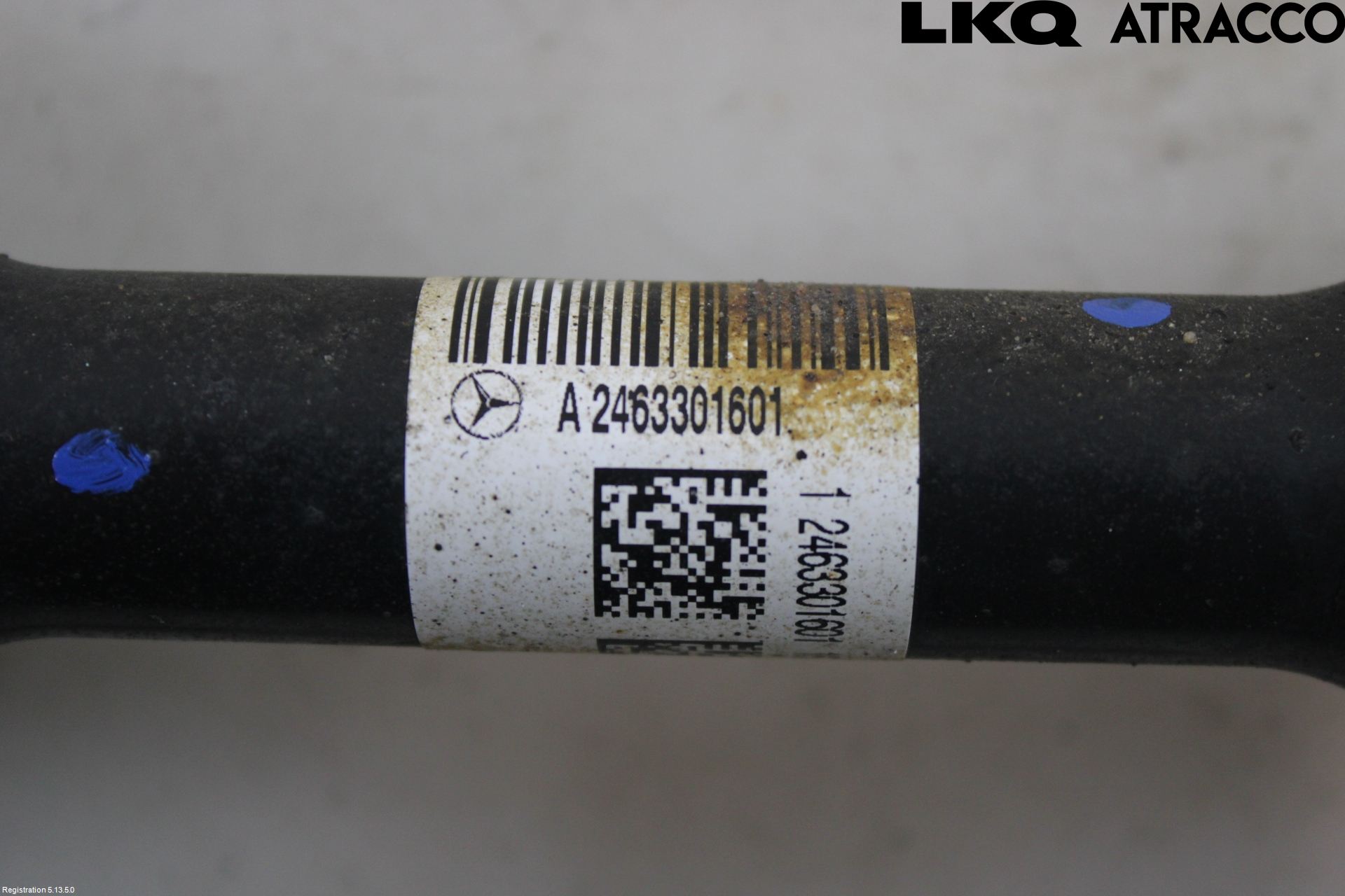 Mercedes-Benz MB B-KLASS (W246/W242) 12-19 Drivaksel Foran Kompl Venstre