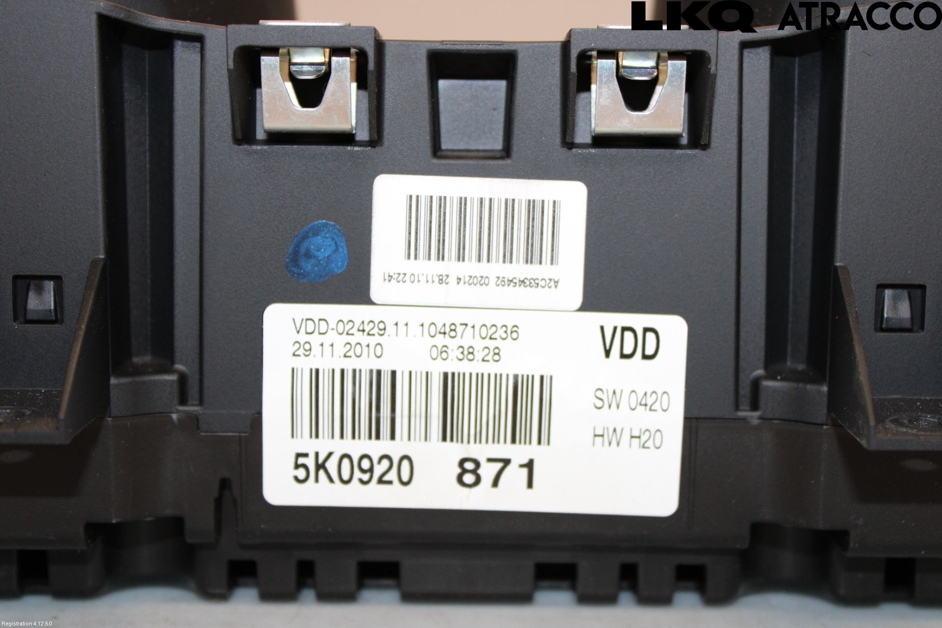 Volkswagen VW GOLF VI 09-13 Instr Kombinert