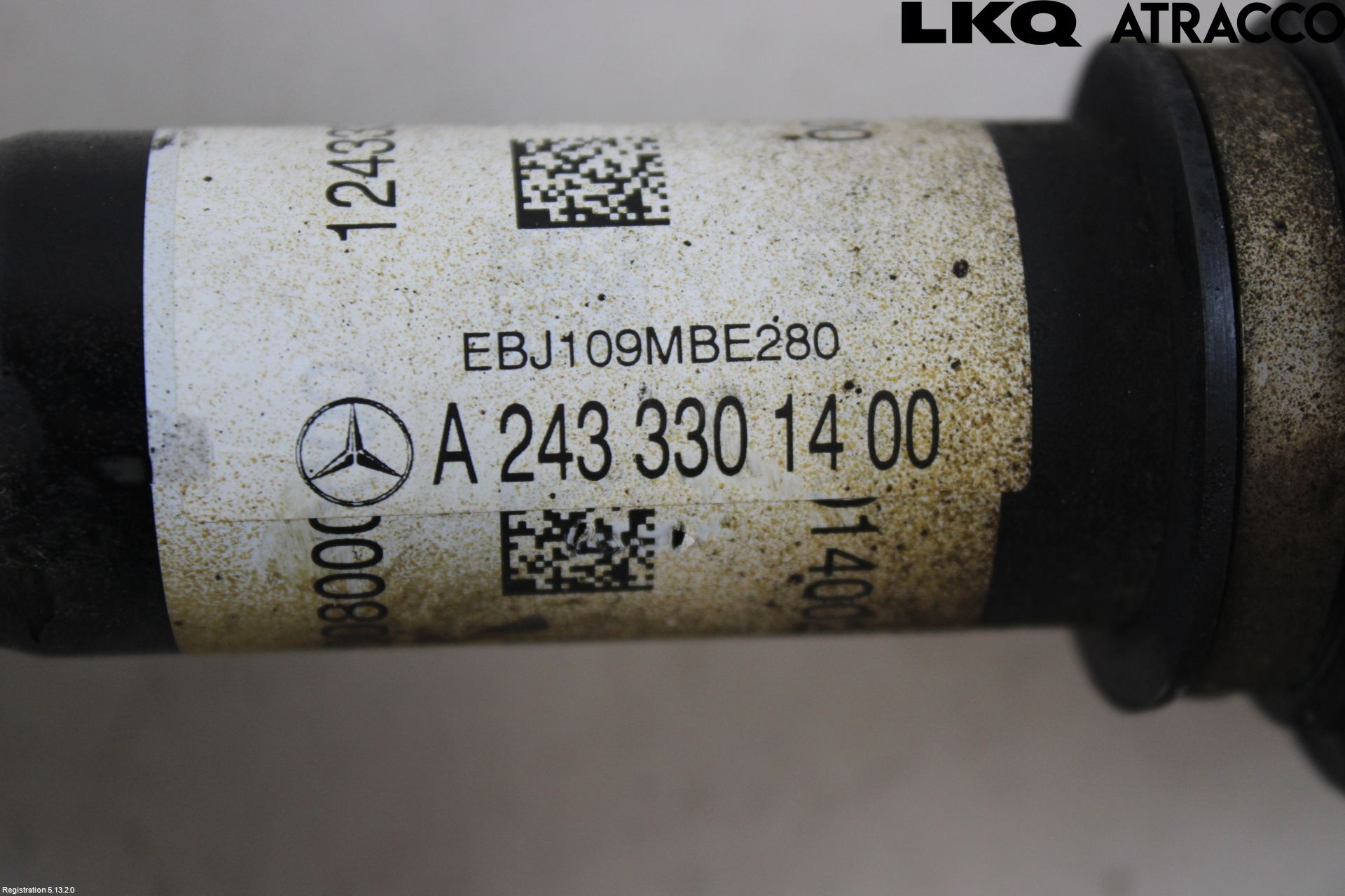 Mercedes-Benz MB EQA (H243) 21- Drivaksel Foran Kompl Høyre