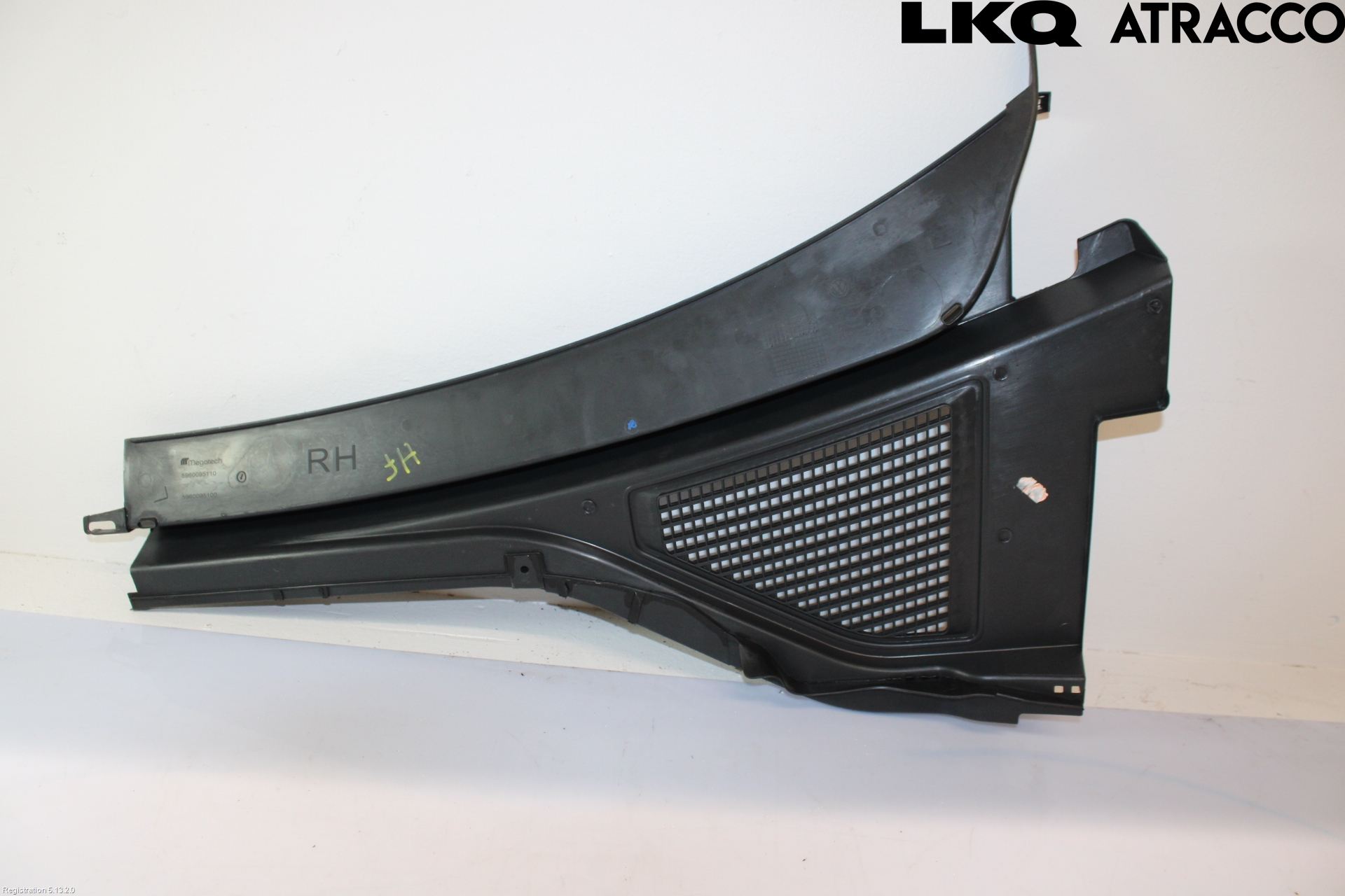 Volkswagen VW T-ROC 18- Visker Deksel-Grill-Under Frr