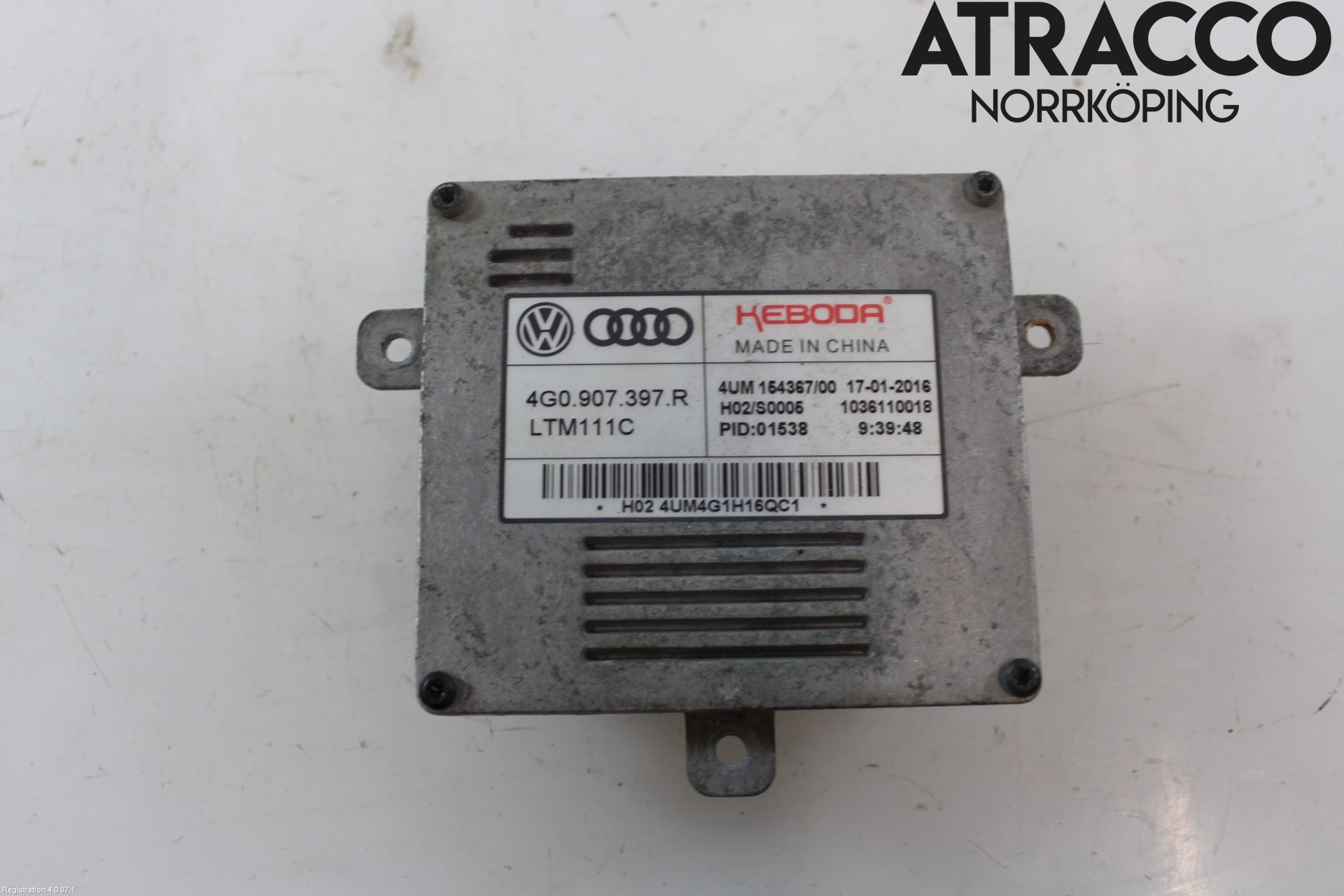 Audi A6/S6 4G 11-18 Styreenhet Xenon