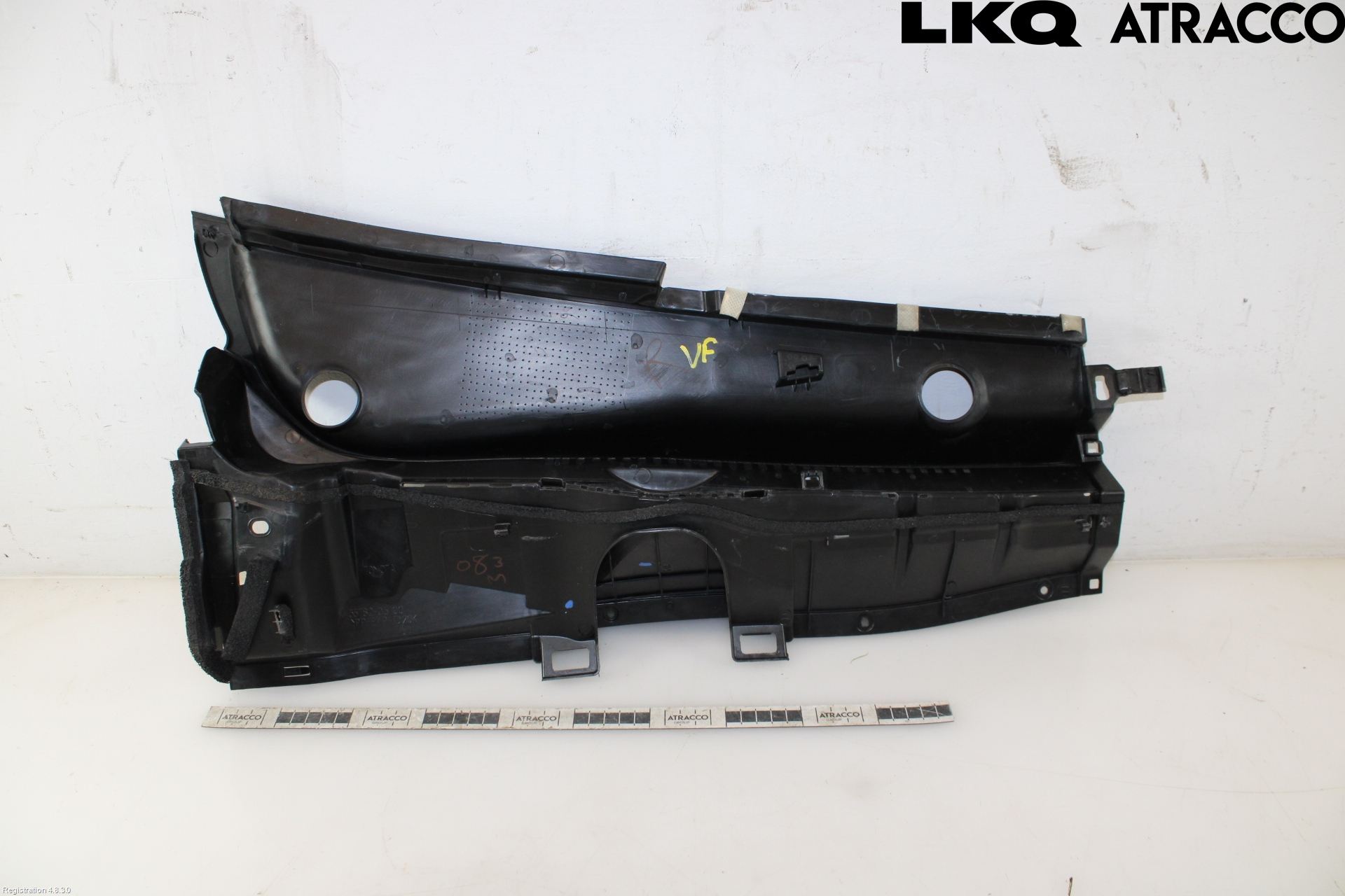 Toyota AVENSIS 16-18 Visker Deksel-Grill-Under Frr
