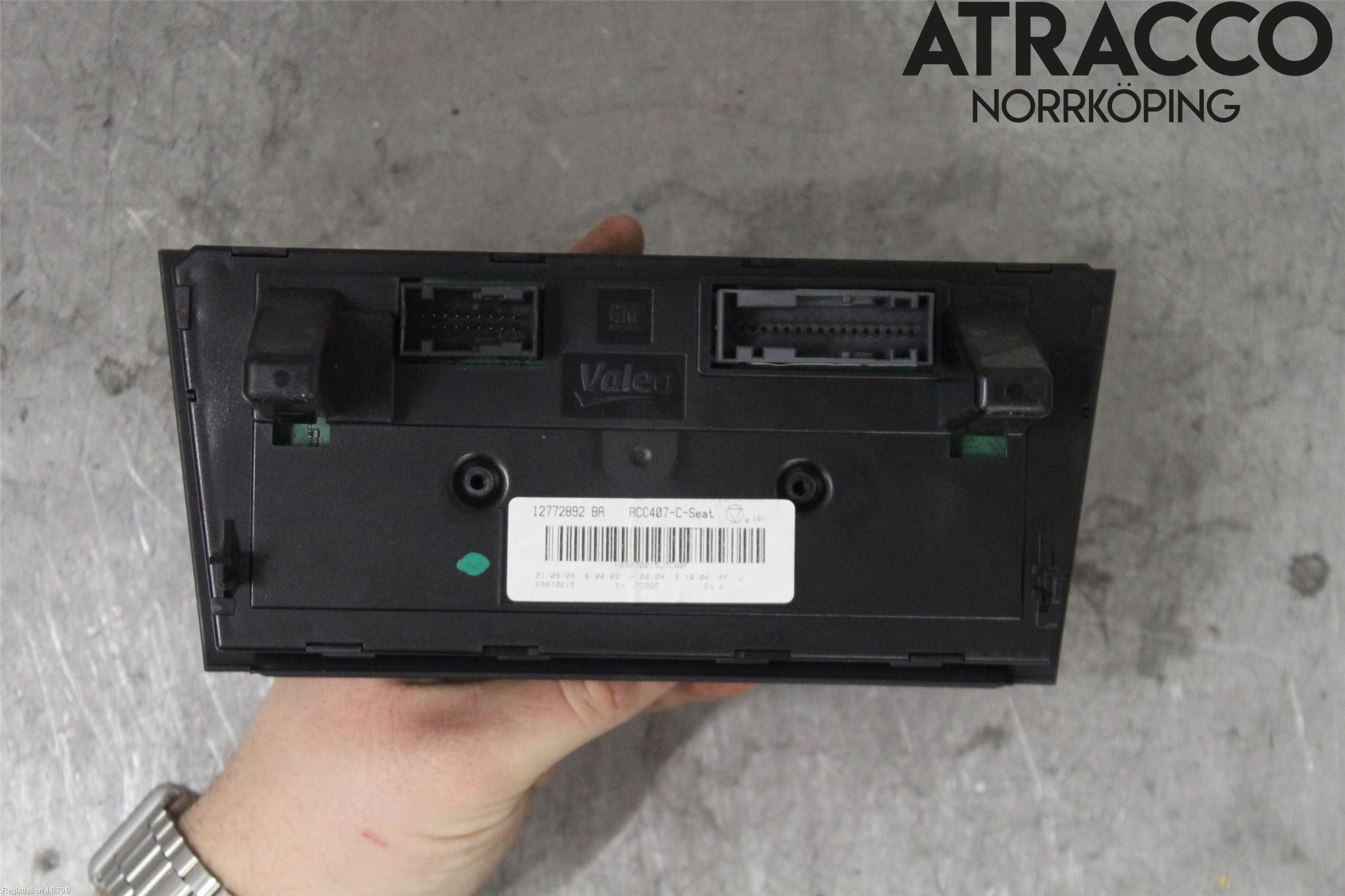 Saab 9-3 VER2/VER3 08-15 Varmeapparat Panel(Regulering)