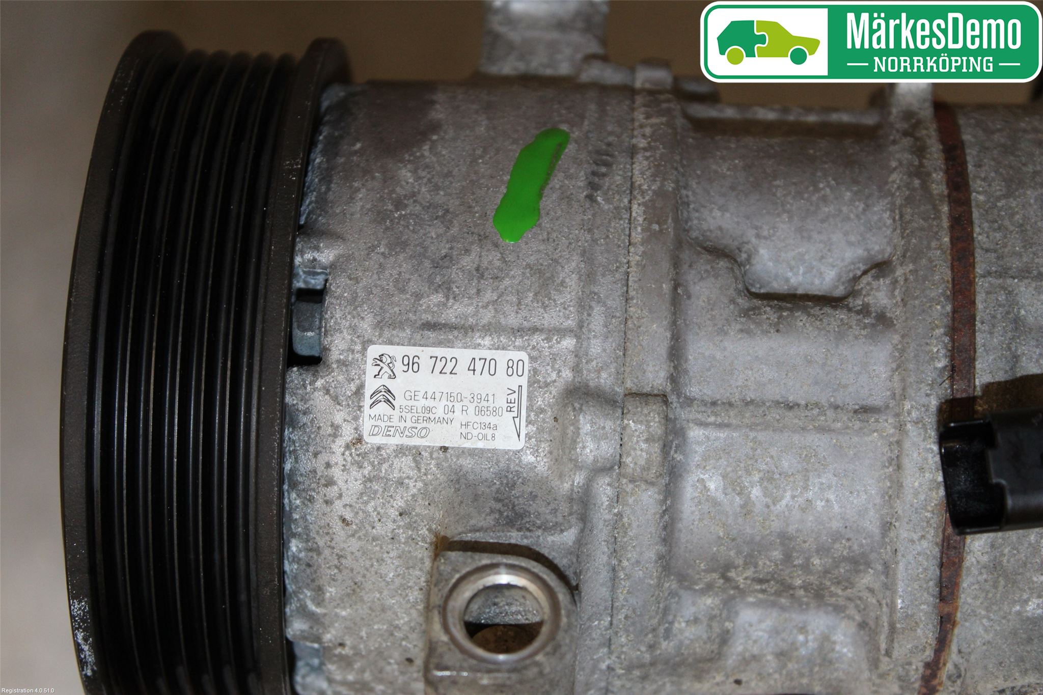 Peugeot 208 12-15 Varme Ac Kompressor