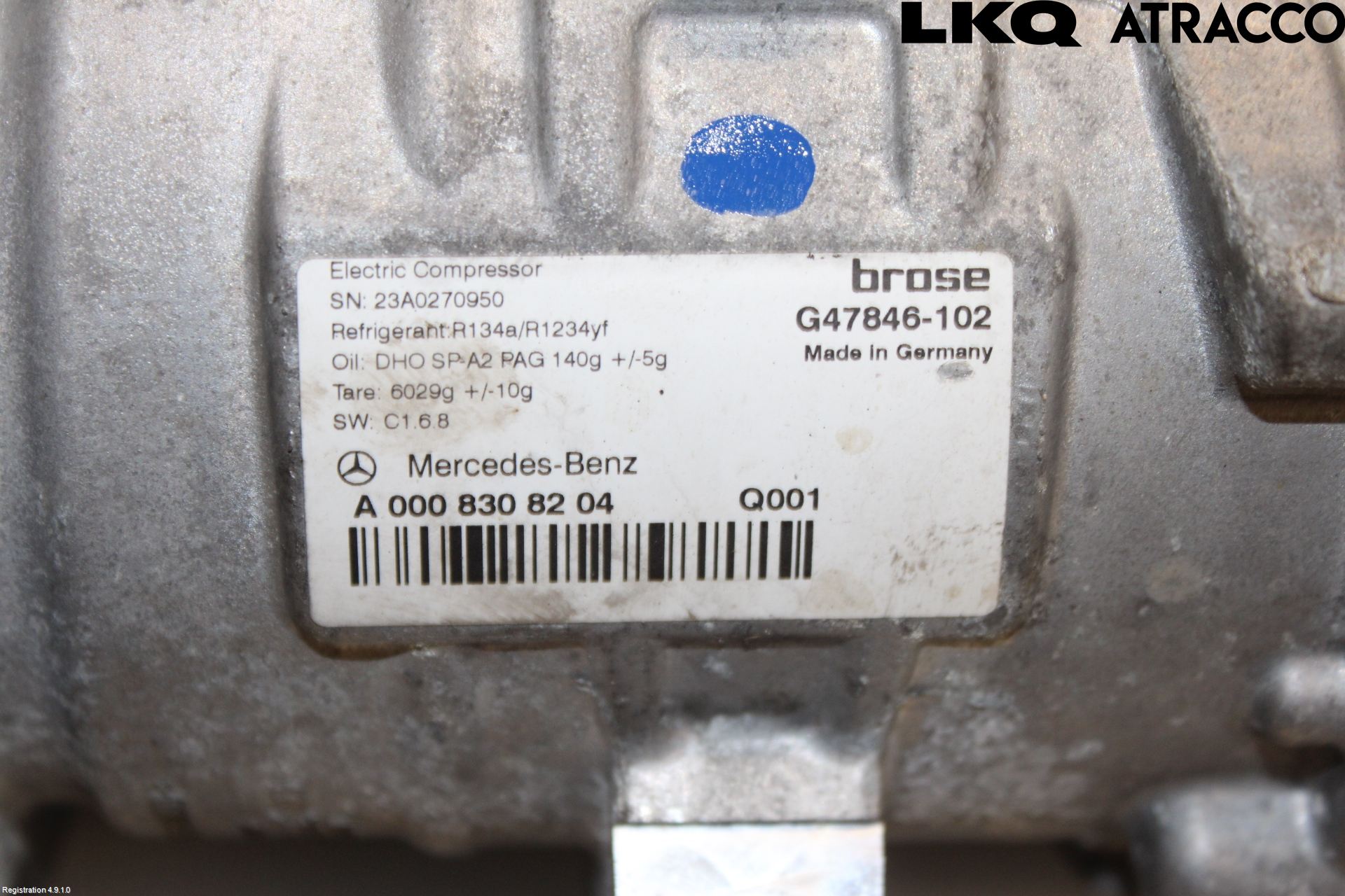 Mercedes-Benz MB E-KLASS (W213) 16-23 Varme Ac Kompressor