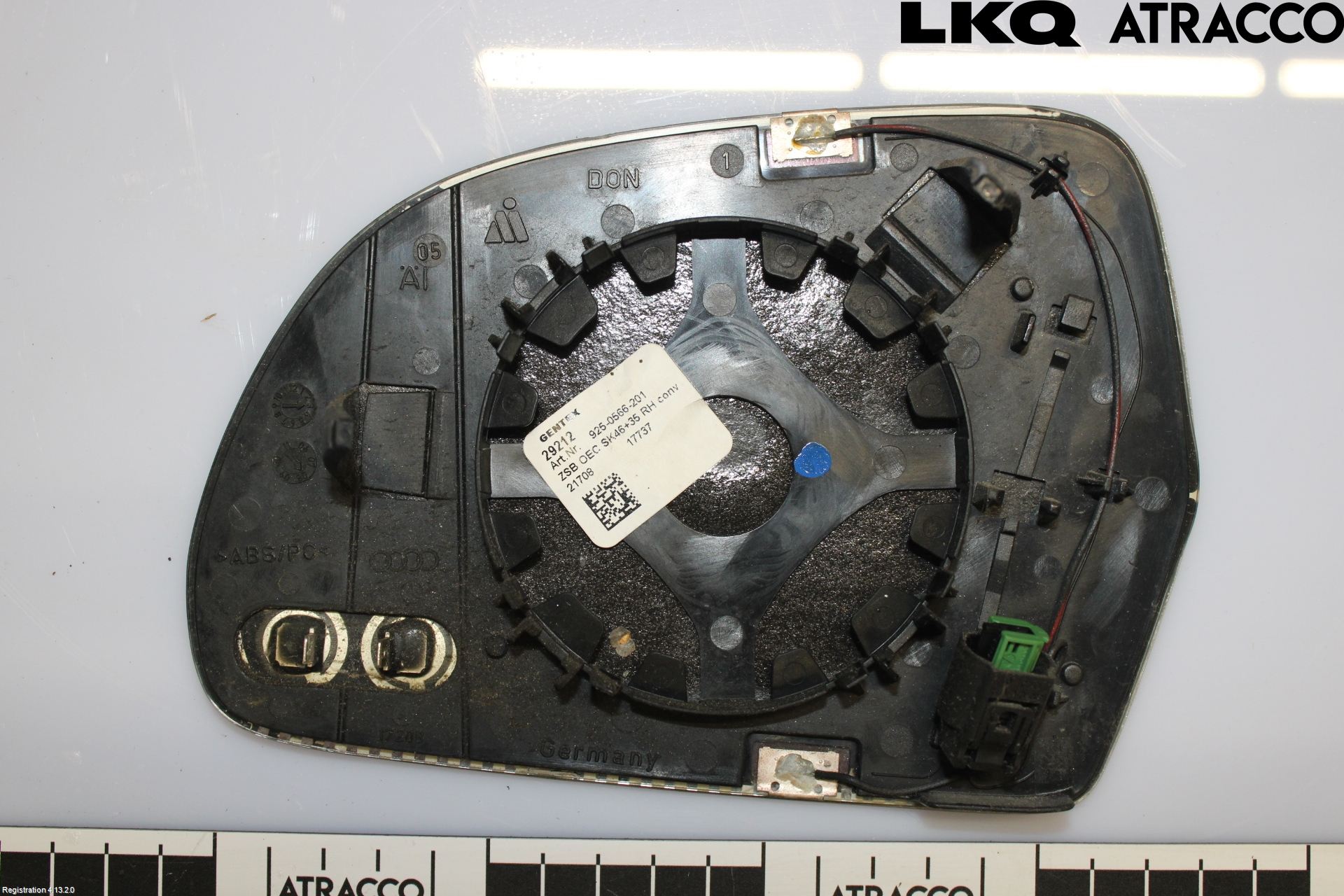 Skoda SUPERB 09-15 Speil Glass H