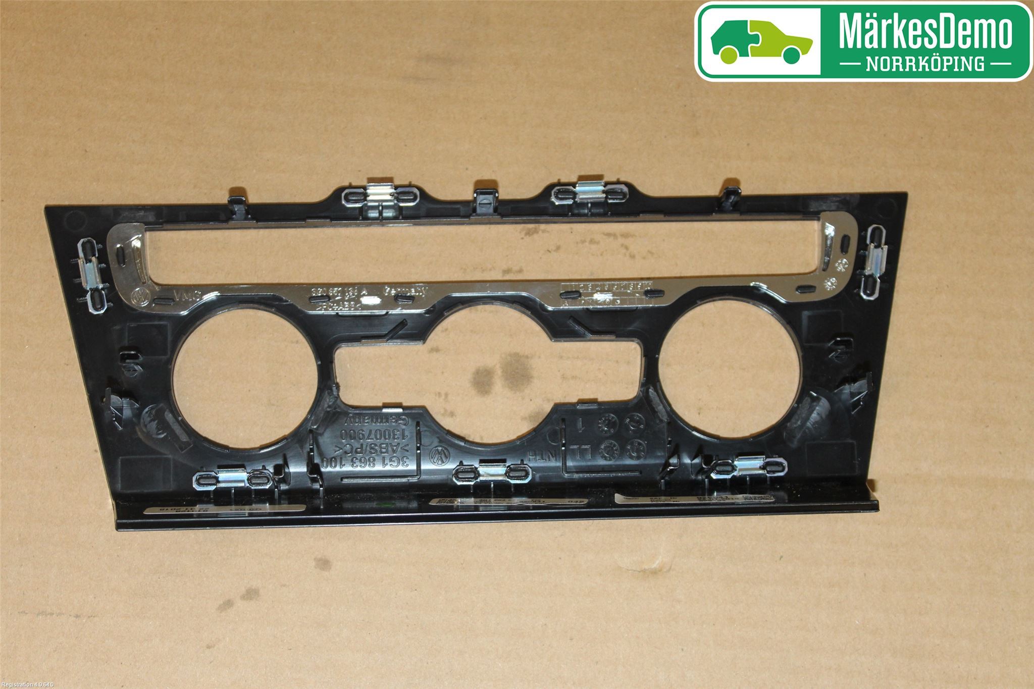 Volkswagen VW PASSAT 15-19 Varmeapparat Panel(Regulering)
