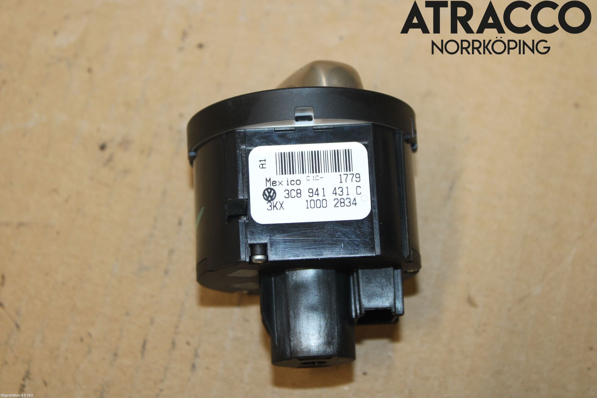 Volkswagen VW GOLF VI 09-13 Bryter Hovedlys