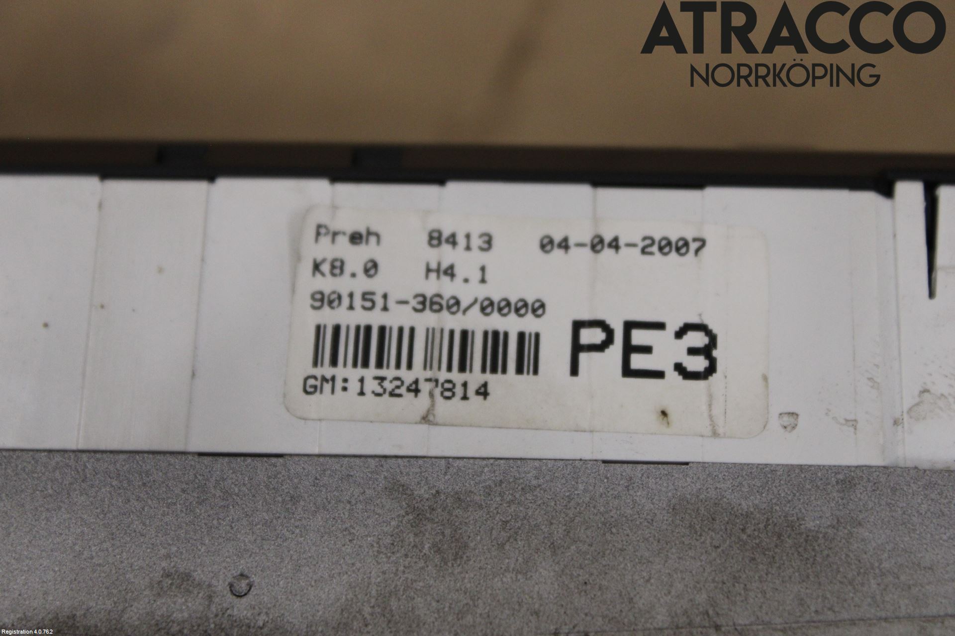 Opel ASTRA H 04-12 Varmeapparat Panel(Regulering)