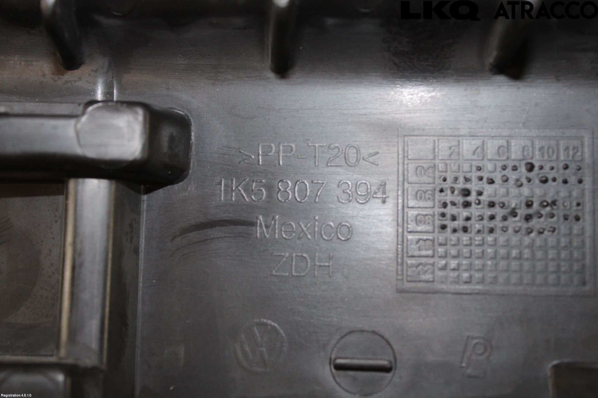 Volkswagen VW JETTA V 06-10 Støtfangerfeste Bak Høyre