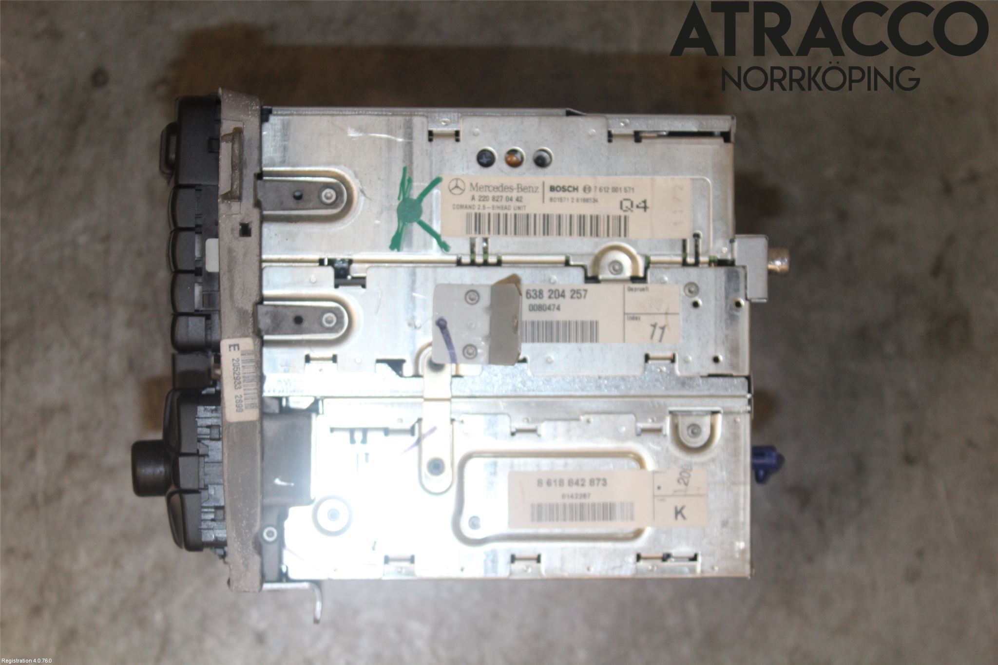 Mercedes-Benz MB S-KLASS (W220)  99-05 Stereo Radio Med Cd