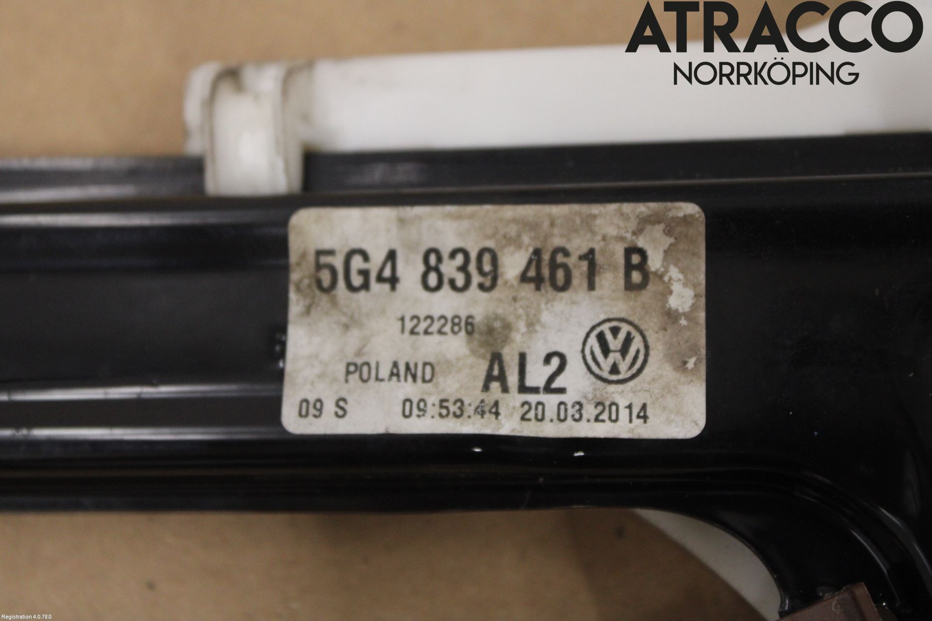 Volkswagen VW GOLF / E-GOLF VII 13-20 Vindusheis El Komp
