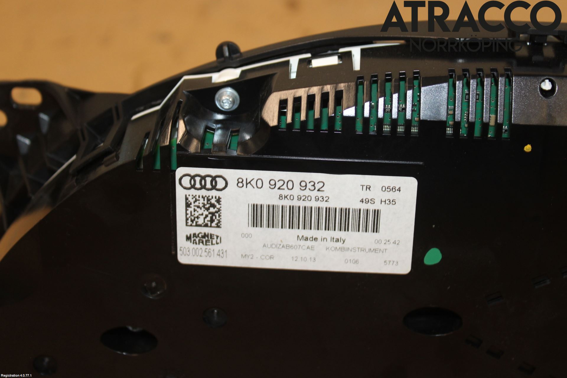 Audi A4 12-15 Instr Kombinert