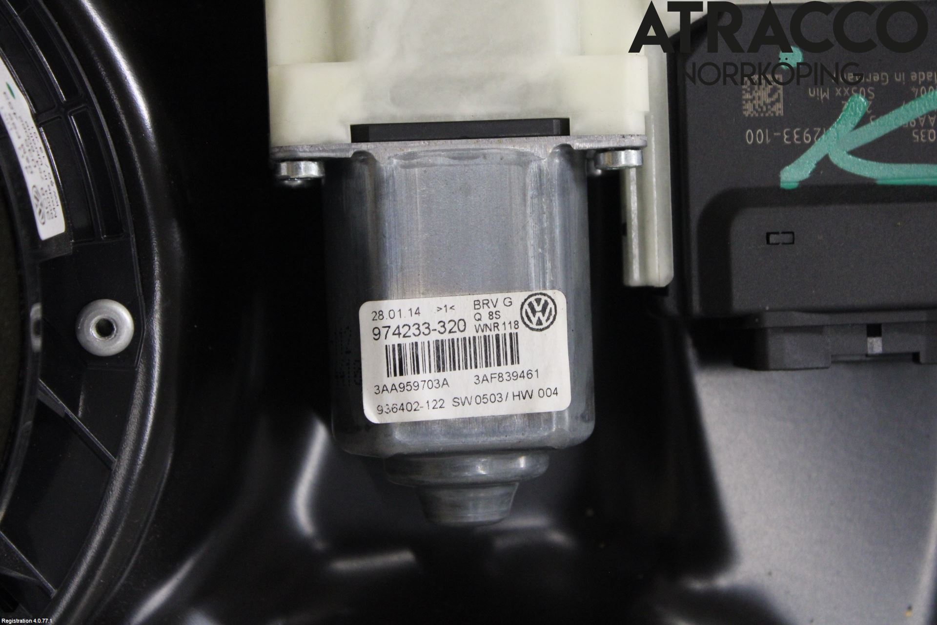 Volkswagen VW PASSAT 11-14 Vindusheis El Komp