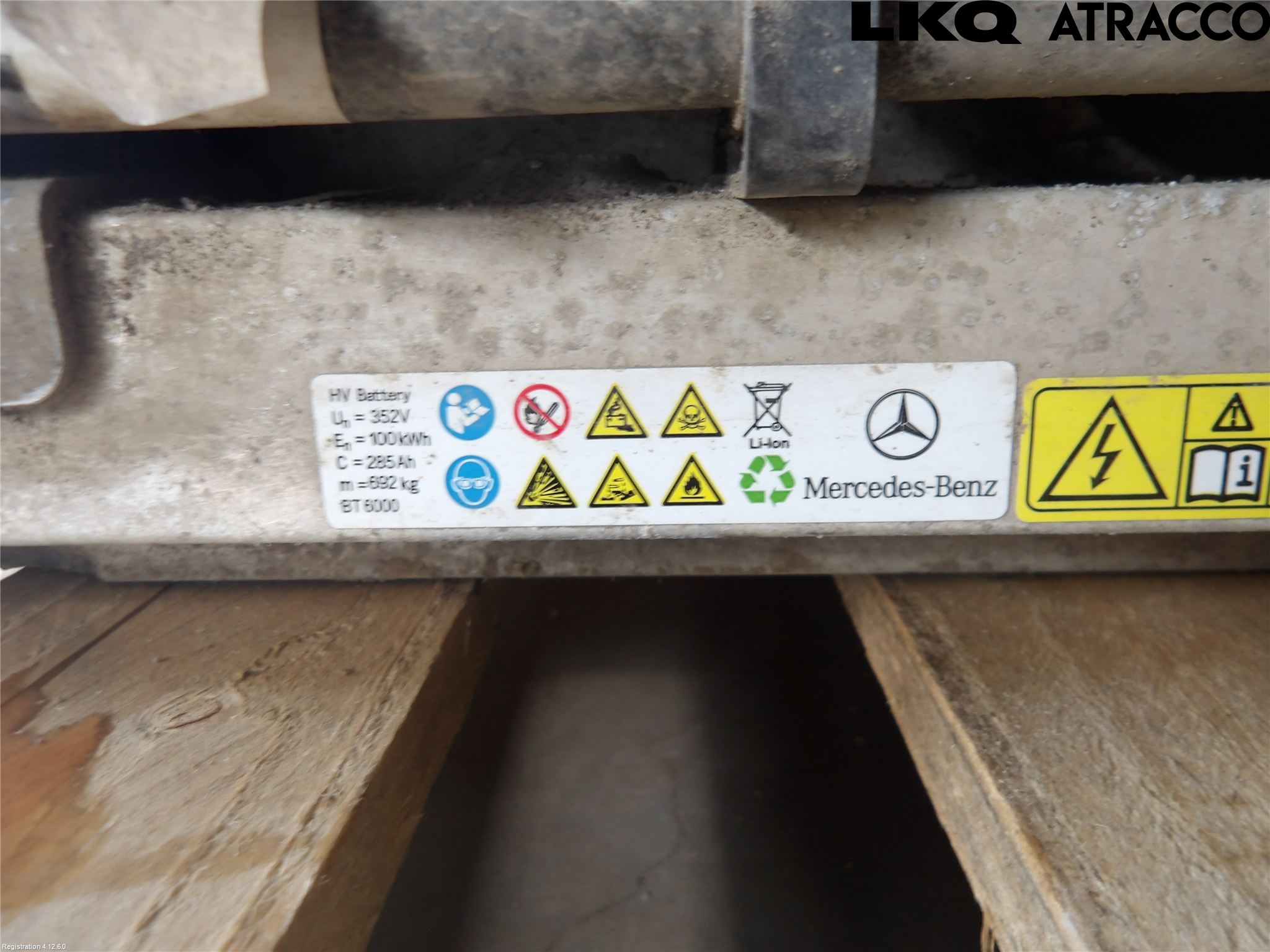 Mercedes-Benz MB VITO/V-KLASS (W640,W447,W448) 14- Hybrid Batteri