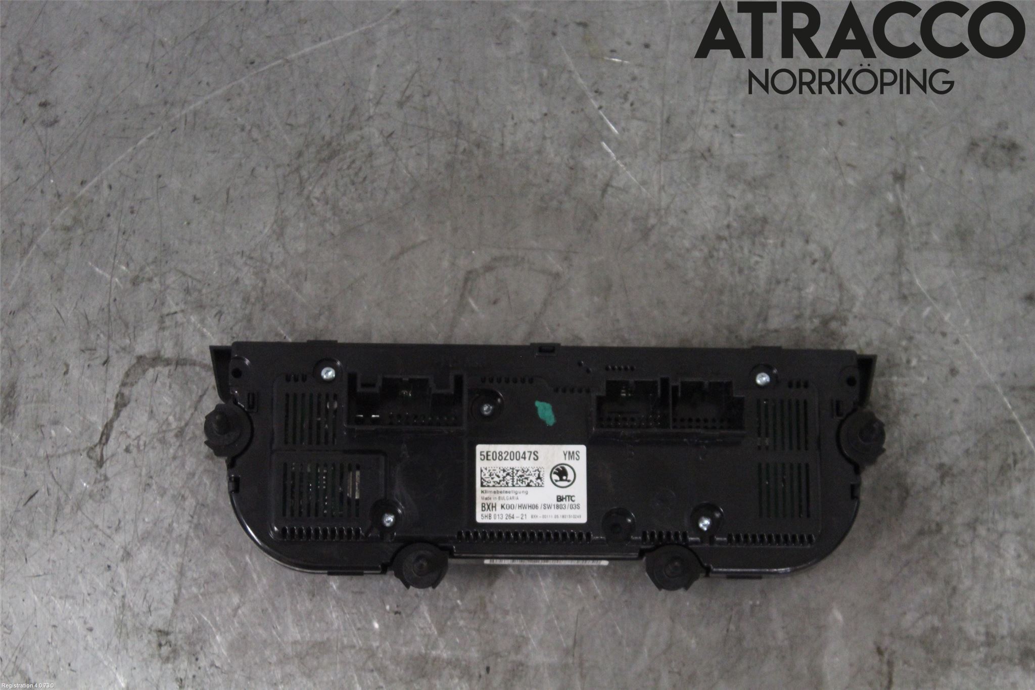 Skoda OCTAVIA (5E) 13-20 Varmeapparat Panel(Regulering)
