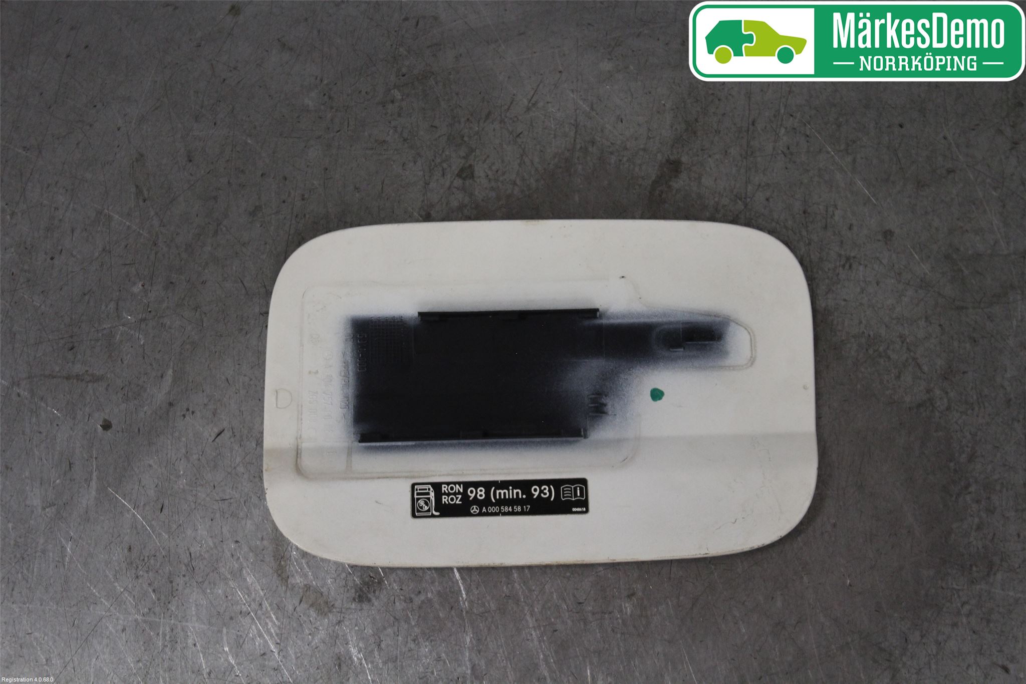 Mercedes-Benz MB C-KLASS (W204) 07-15 Drivstoff Tankluke