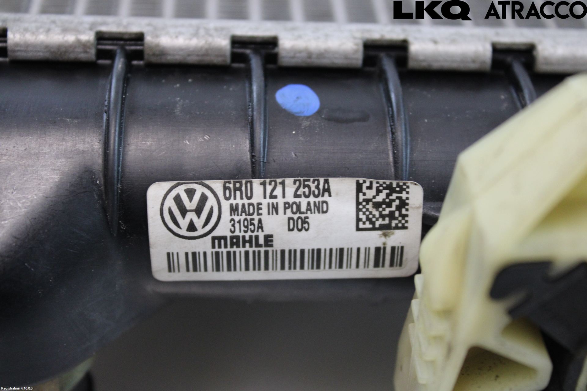 Volkswagen VW POLO 10-17 Radiator Manuell