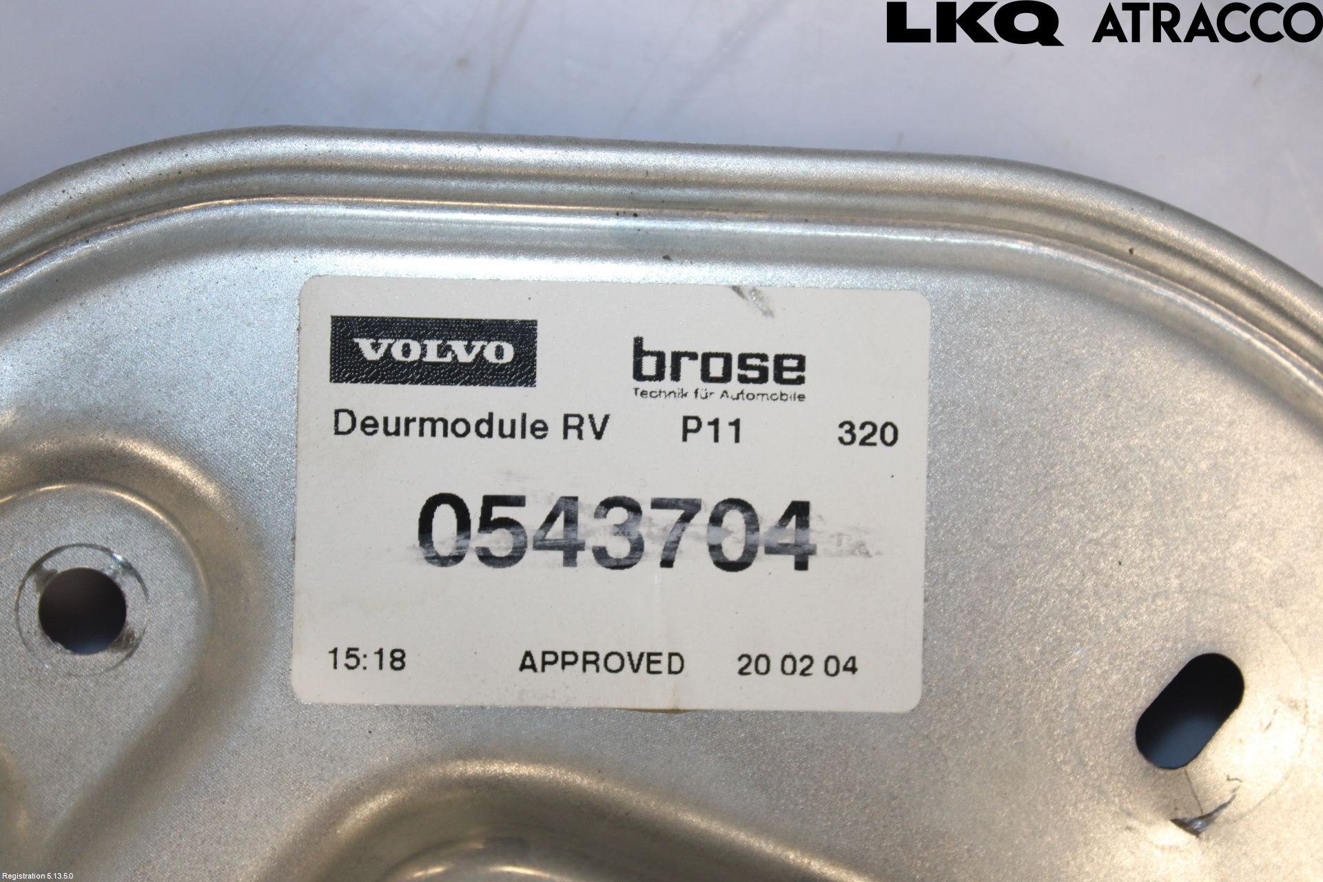 Volvo S40 04-07 Vindusheis El Komp
