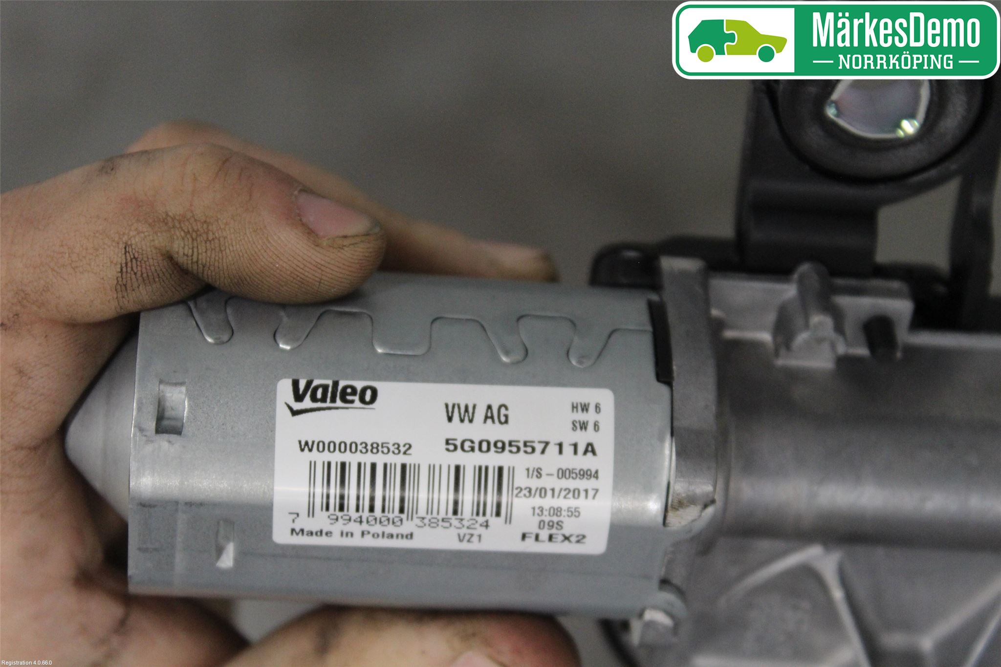 Volkswagen VW GOLF / E-GOLF VII 13-20 Viskermotor Bakluke