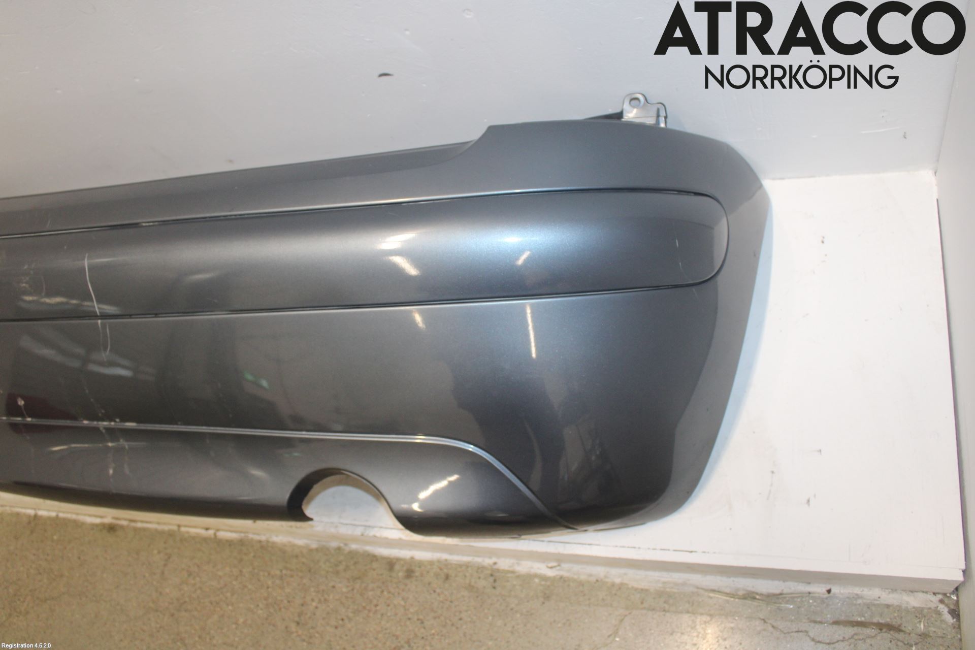 Citroen C3 05-10 Støtfanger Bak Overtrekk