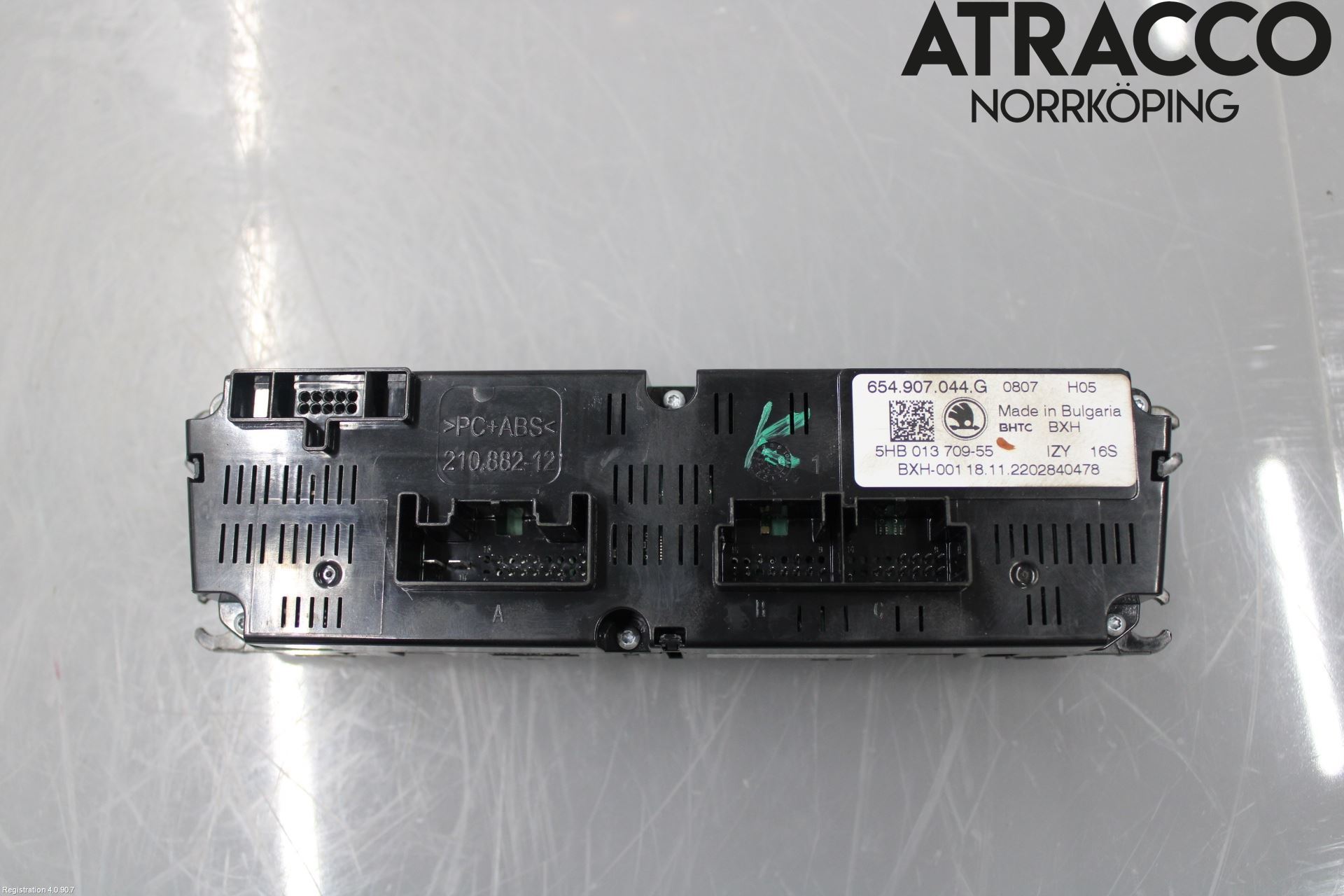 Skoda SCALA 19- Varmeapparat Panel(Regulering)
