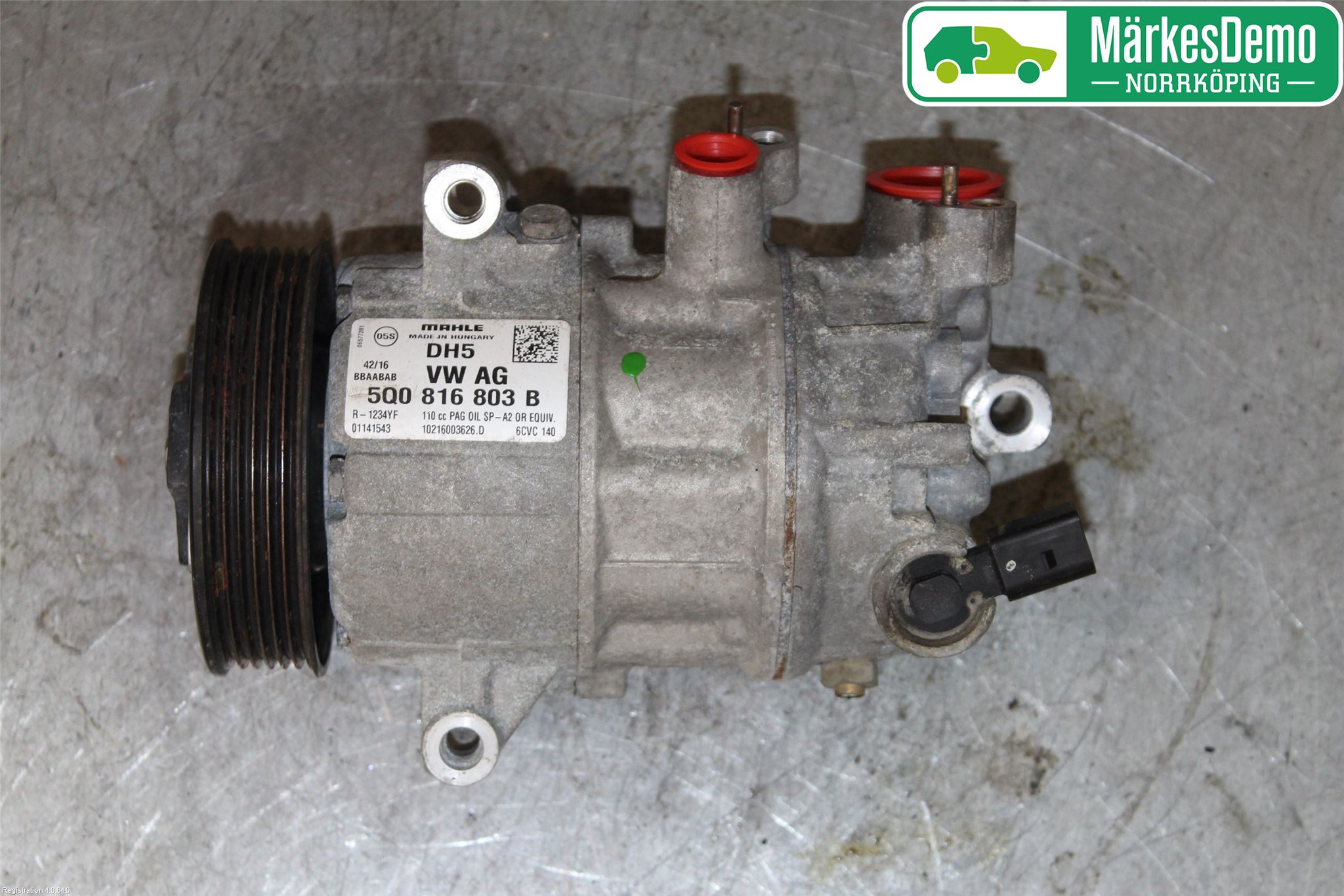 Skoda FABIA 15-21 Varme Ac Kompressor